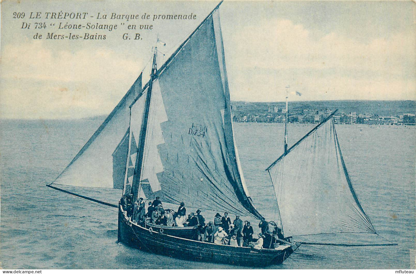 76* LE TREPORT  Barque « leone-solange »   RL12.1183 - Le Treport