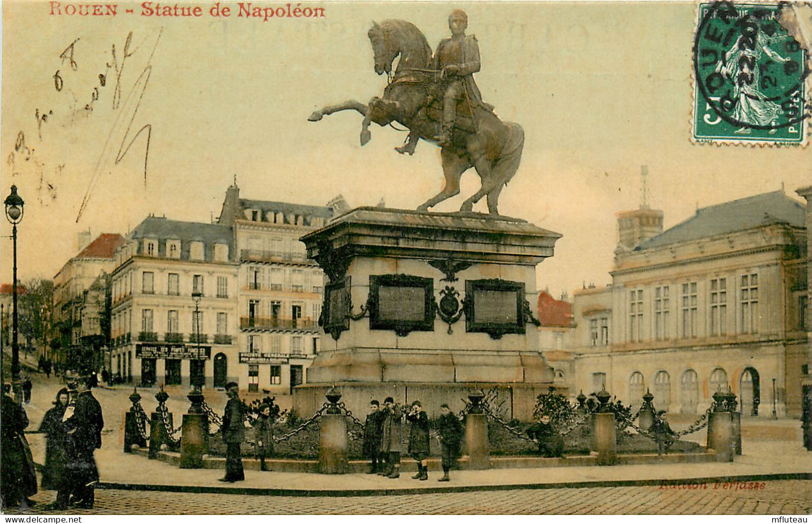 76* ROUEN  Statue Napoleon    RL12.1162 - Rouen