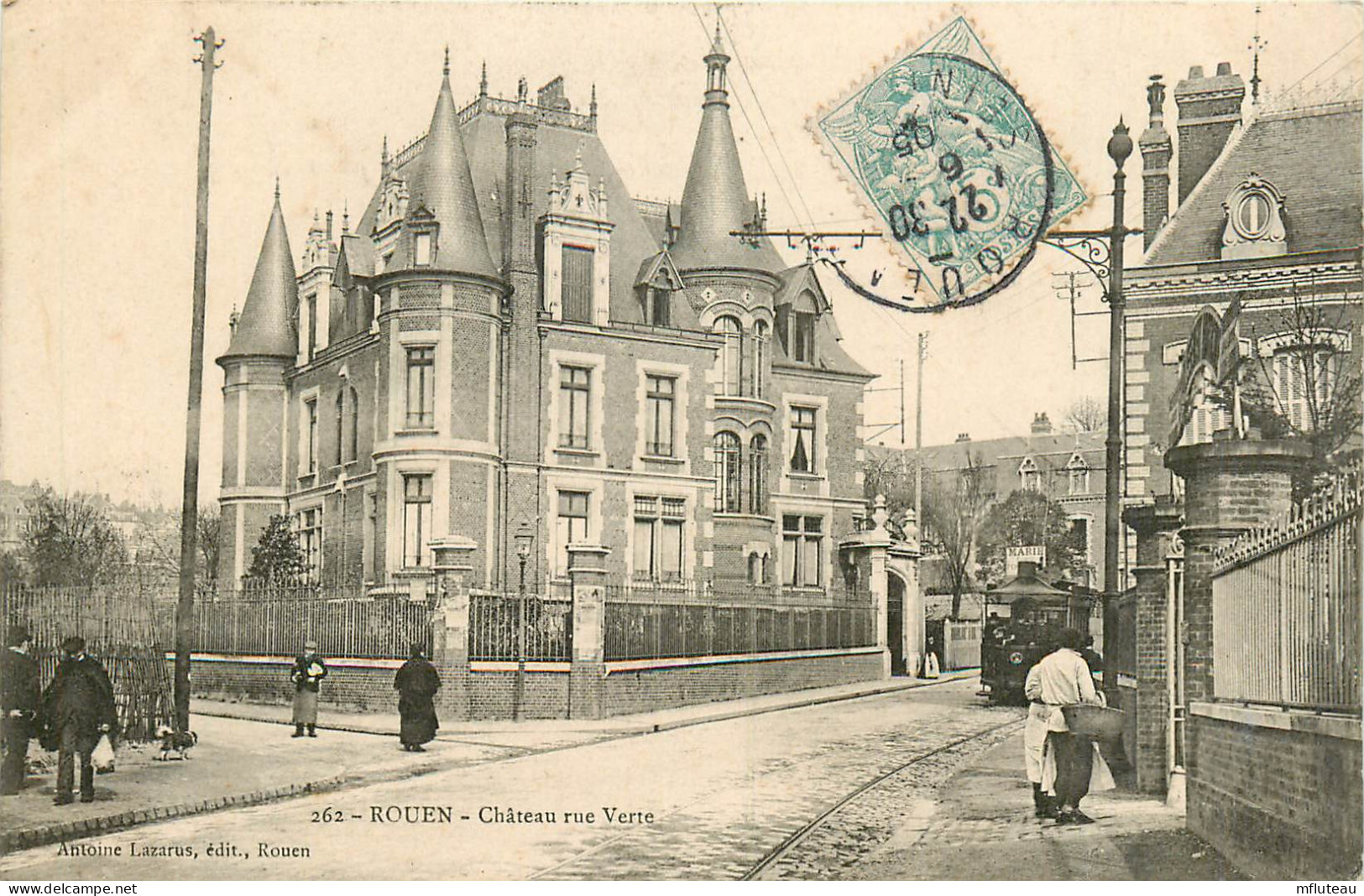 76* ROUEN  Chateau  Rue Verte    RL12.1160 - Rouen