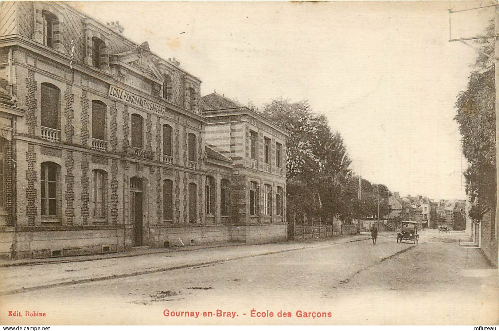 76* GOURNAY EN BRAY  Ecole Des Garcons      RL12.1095 - Gournay-en-Bray