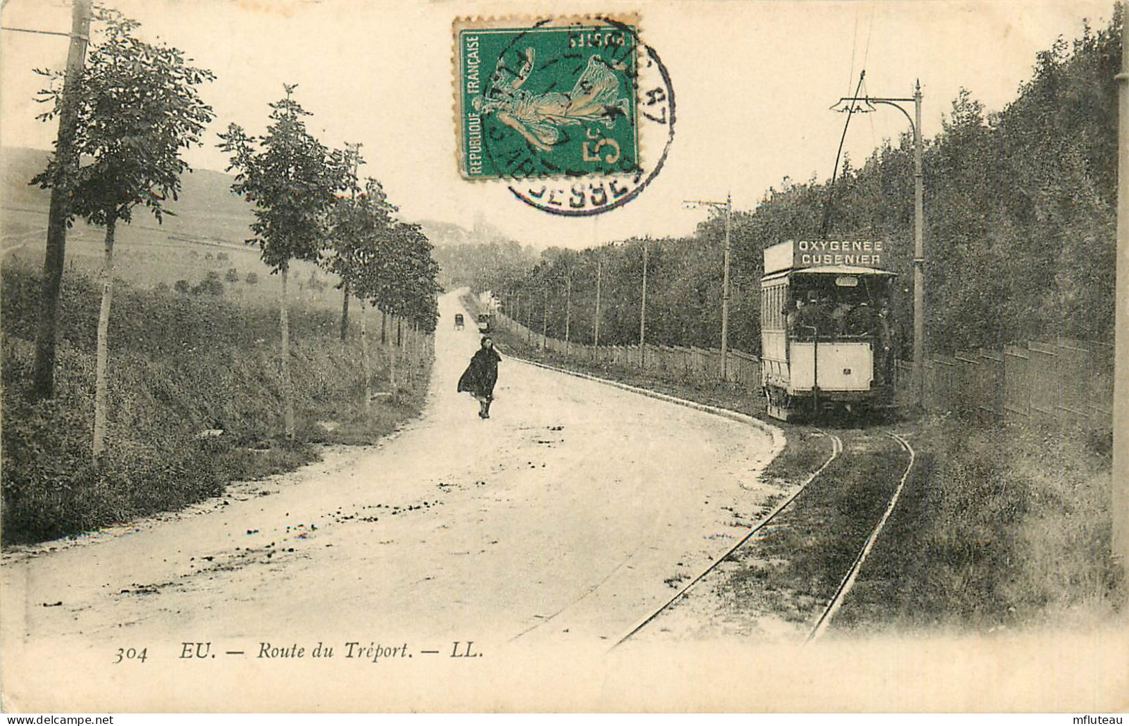 76* EU Route Du Treport  Tram    RL12.1090 - Eu