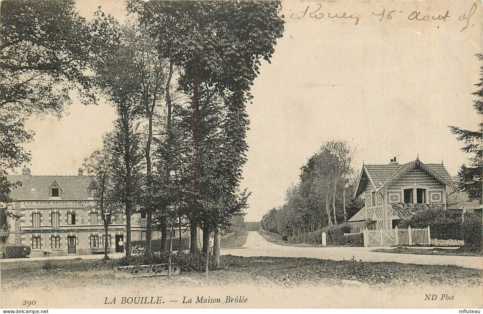 76* LA BOUILLE La Maison Brulee    RL12.1057 - La Bouille