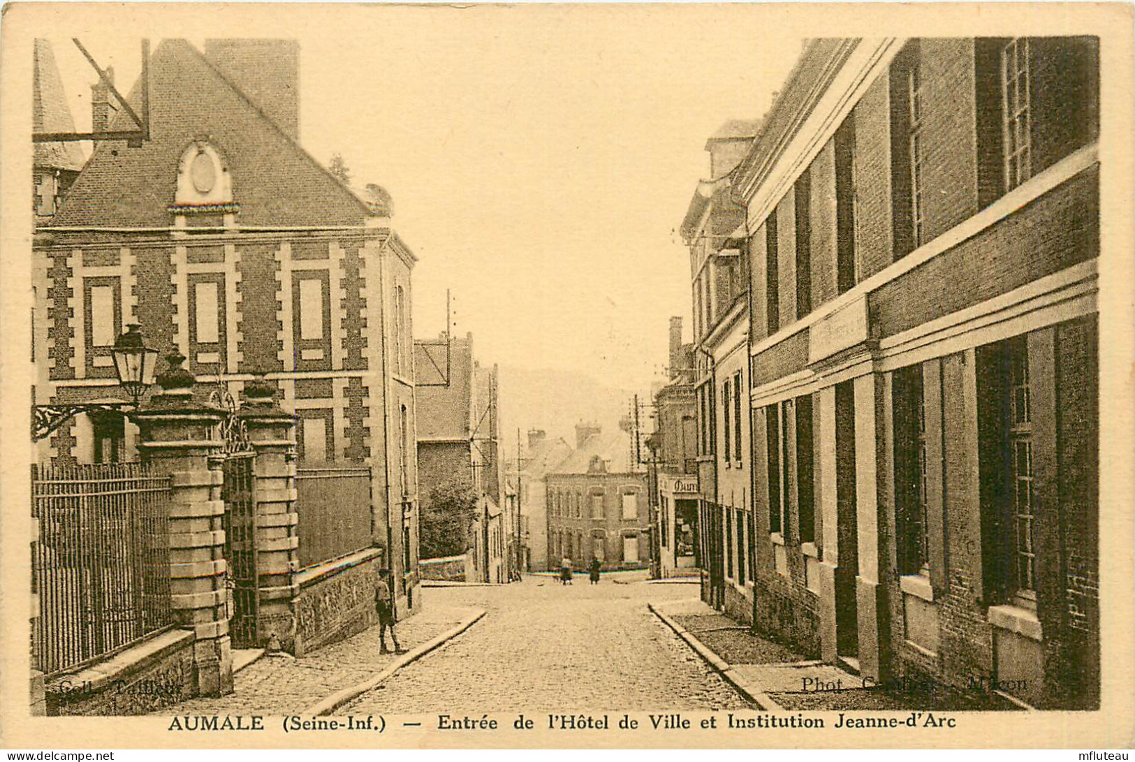 76* AUMALE Mairie  Institution Jeanne D Arc     RL12.1014 - Aumale