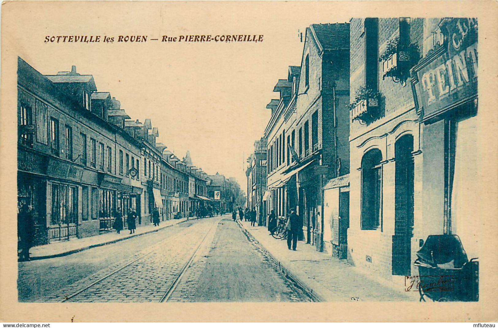 76* SOTTEVILLE LES ROUEN  Rue Pierre Corneille    RL12.1015 - Sotteville Les Rouen