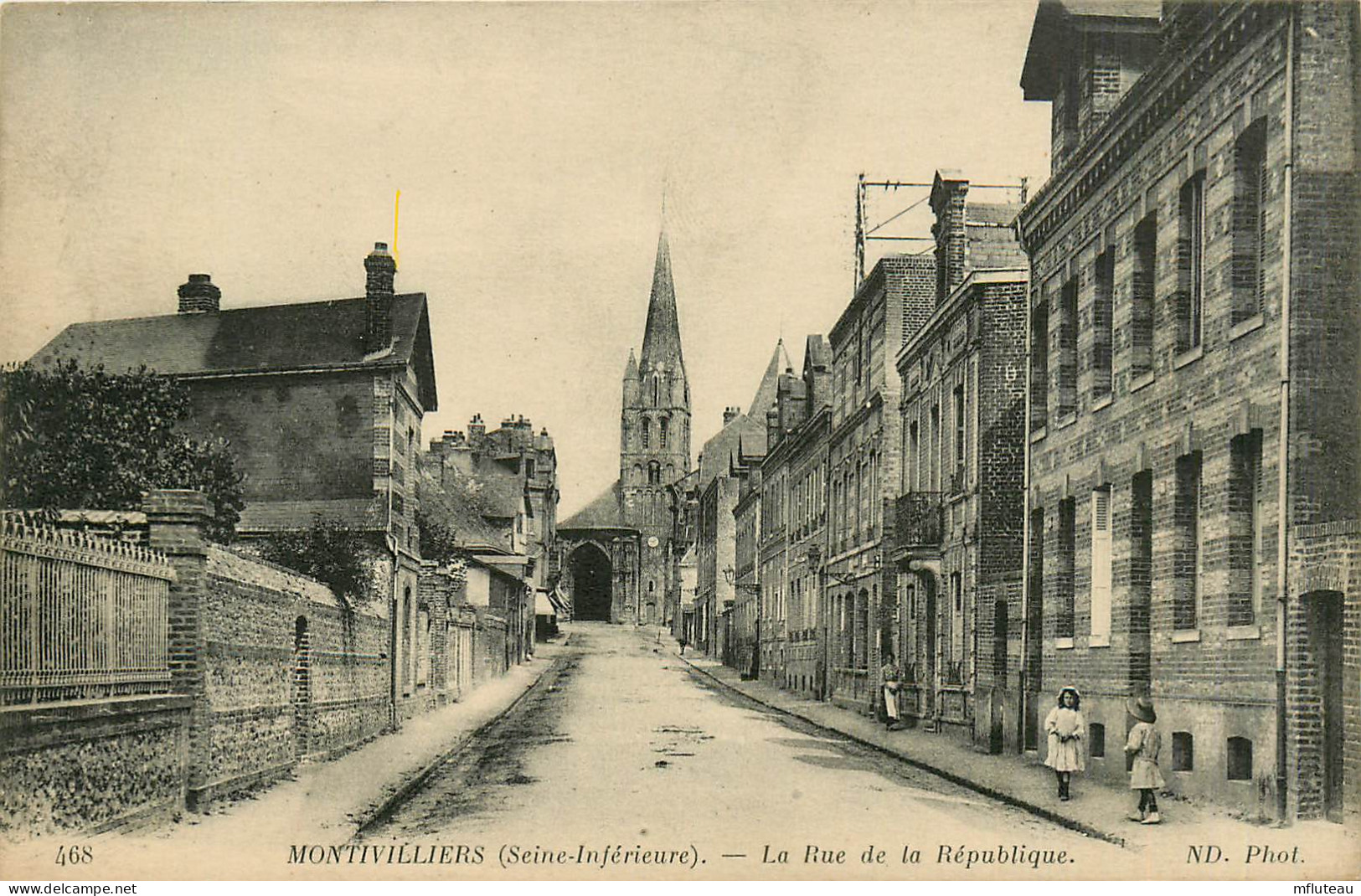 76* MONTIVILLIERS Rue De La Republique     RL12.0989 - Montivilliers