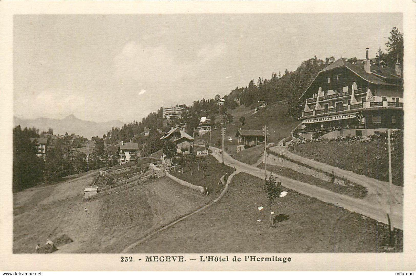 74* MEGEVE  Hotel De L Hermitage RL12.0945 - Megève