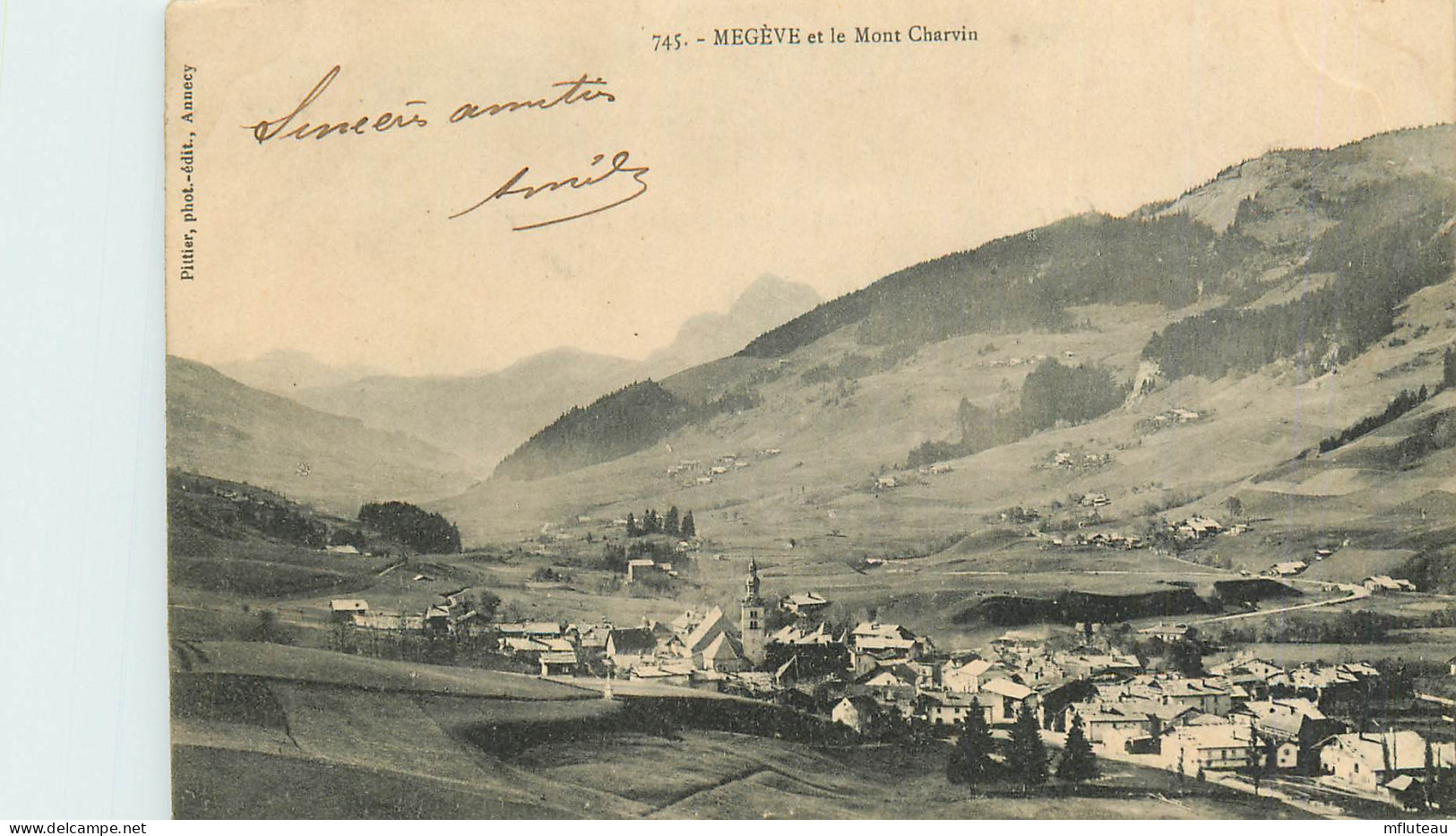 74* MEGEVE  Et Le Mont Charvin     RL12.0850 - Megève