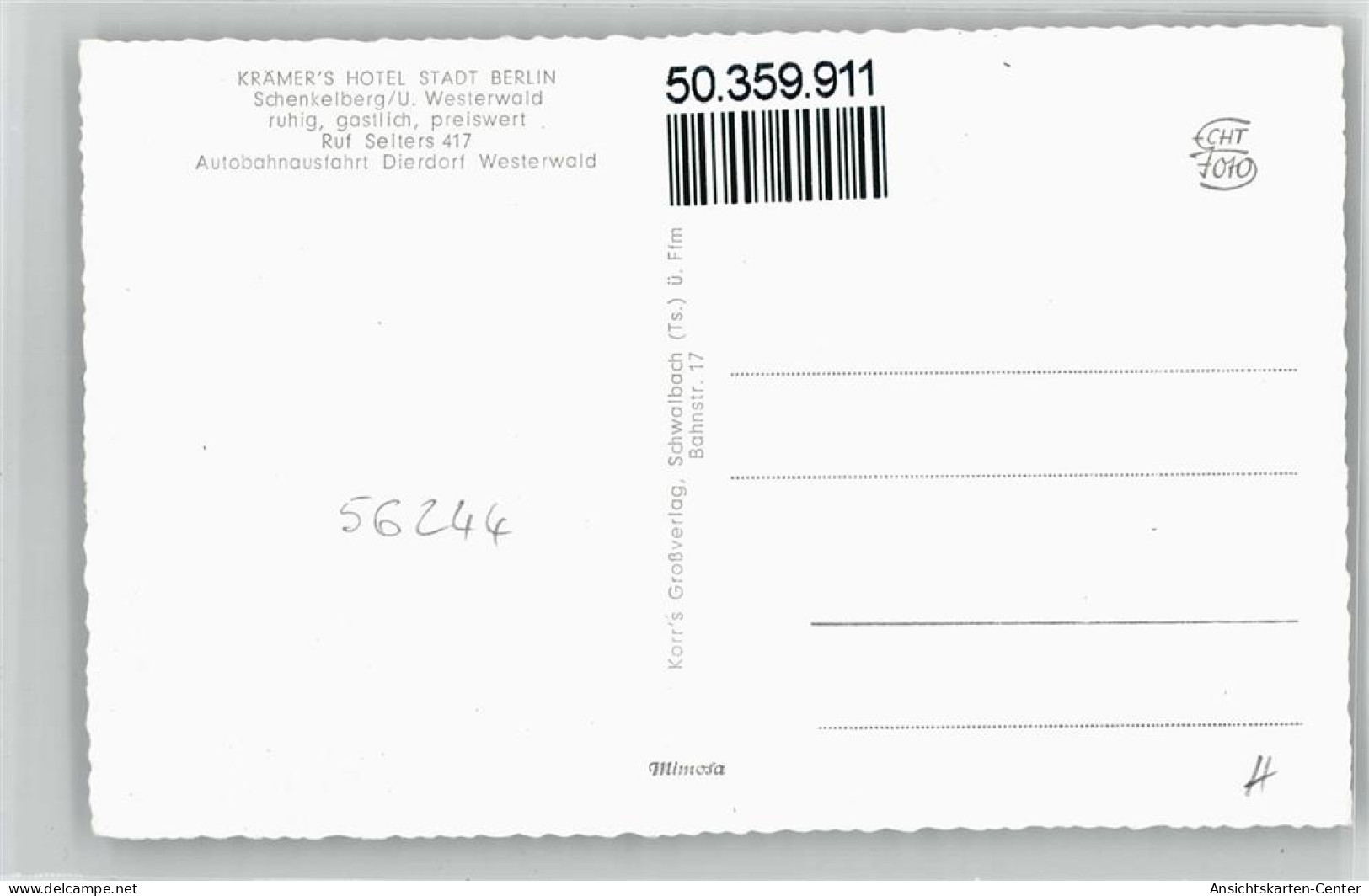 50359911 - Schenkelberg - Other & Unclassified
