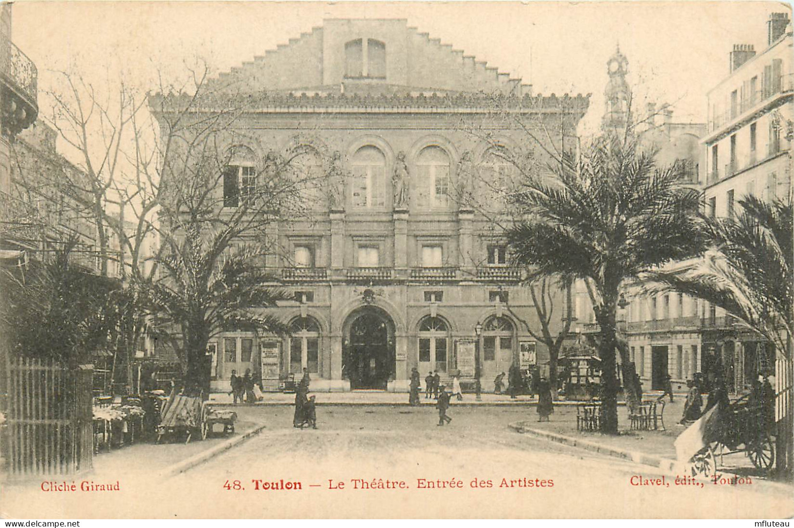 83* TOULON Theatre  Entree Des Artistes     RL13.0369 - Toulon