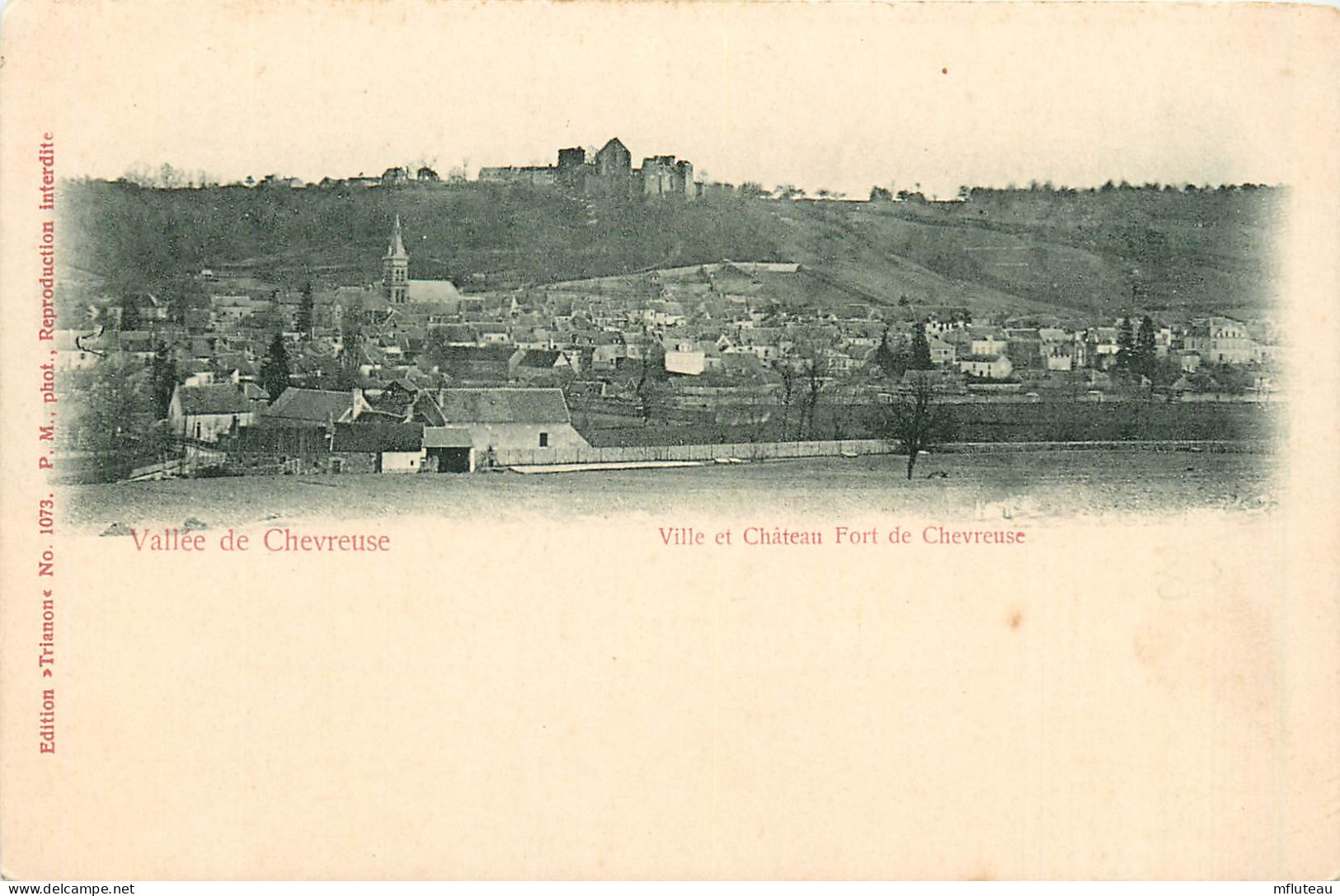 78* CHEVREUSE La Vallee  Vieux Chateau    RL13.0205 - Chevreuse