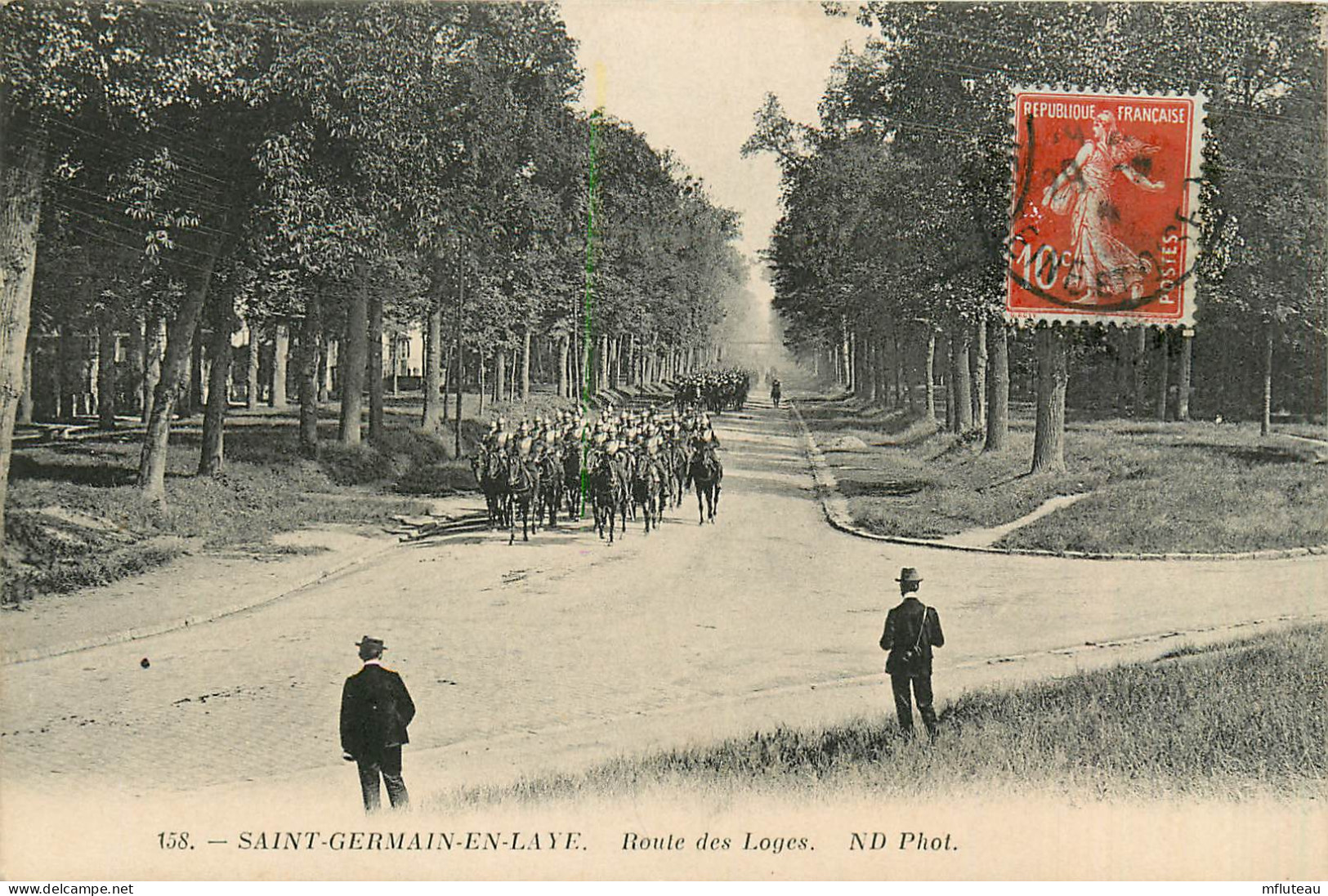 78* ST GERMAIN EN LAYE  Route Des Loges  - Defile Militaire    RL13.0163 - St. Germain En Laye