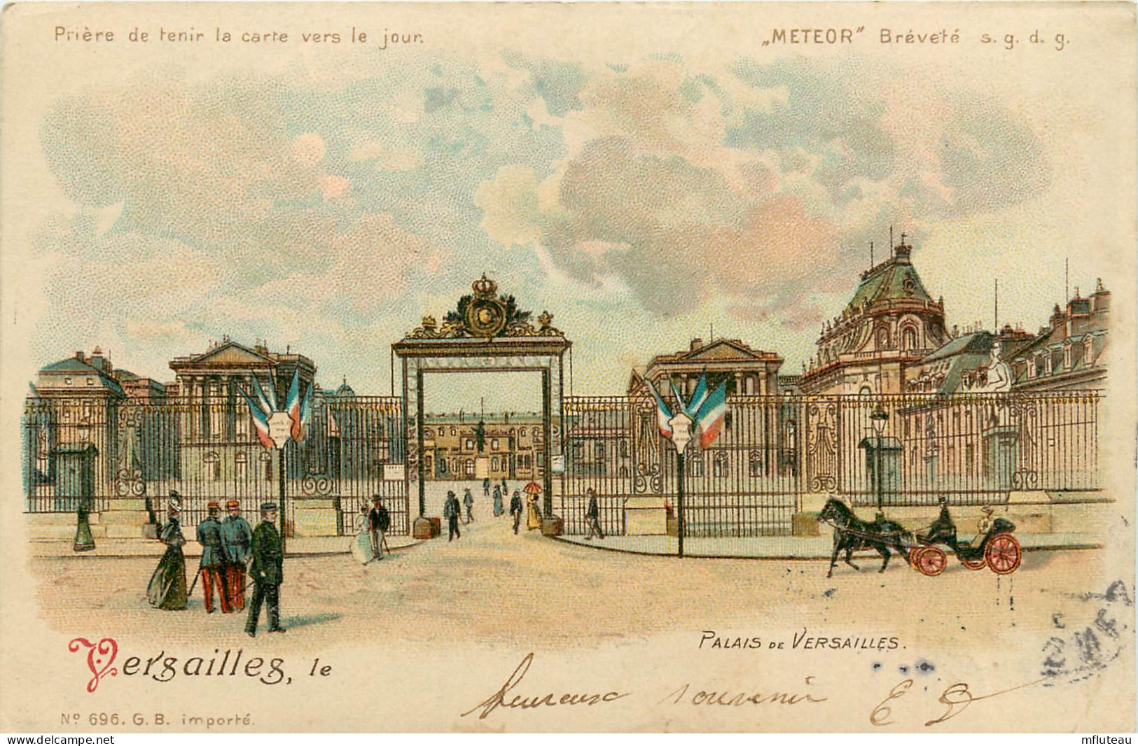 78* VERSAILLES Le Palais  « procede METEOR »   RL13.0155 - Versailles