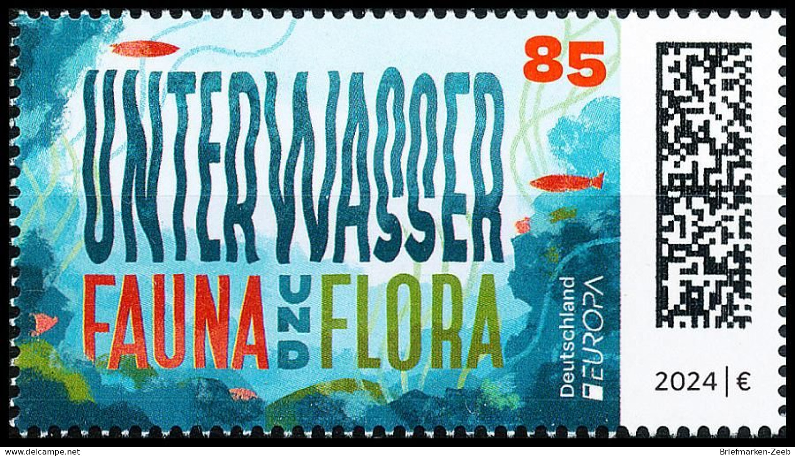 BRD MiNr. 3828 ** Serie Europa 2024: Unterwasser Fauna Und Flora, Postfrisch - Ungebraucht