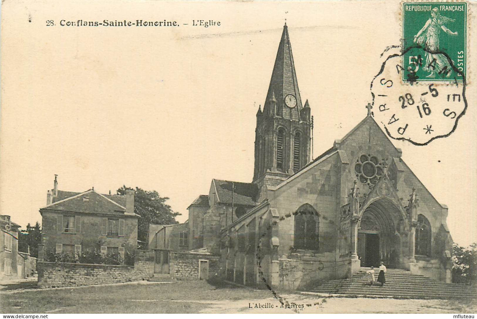 78* CONFLANS STE HONORINE   Eglise    RL13.0094 - Conflans Saint Honorine