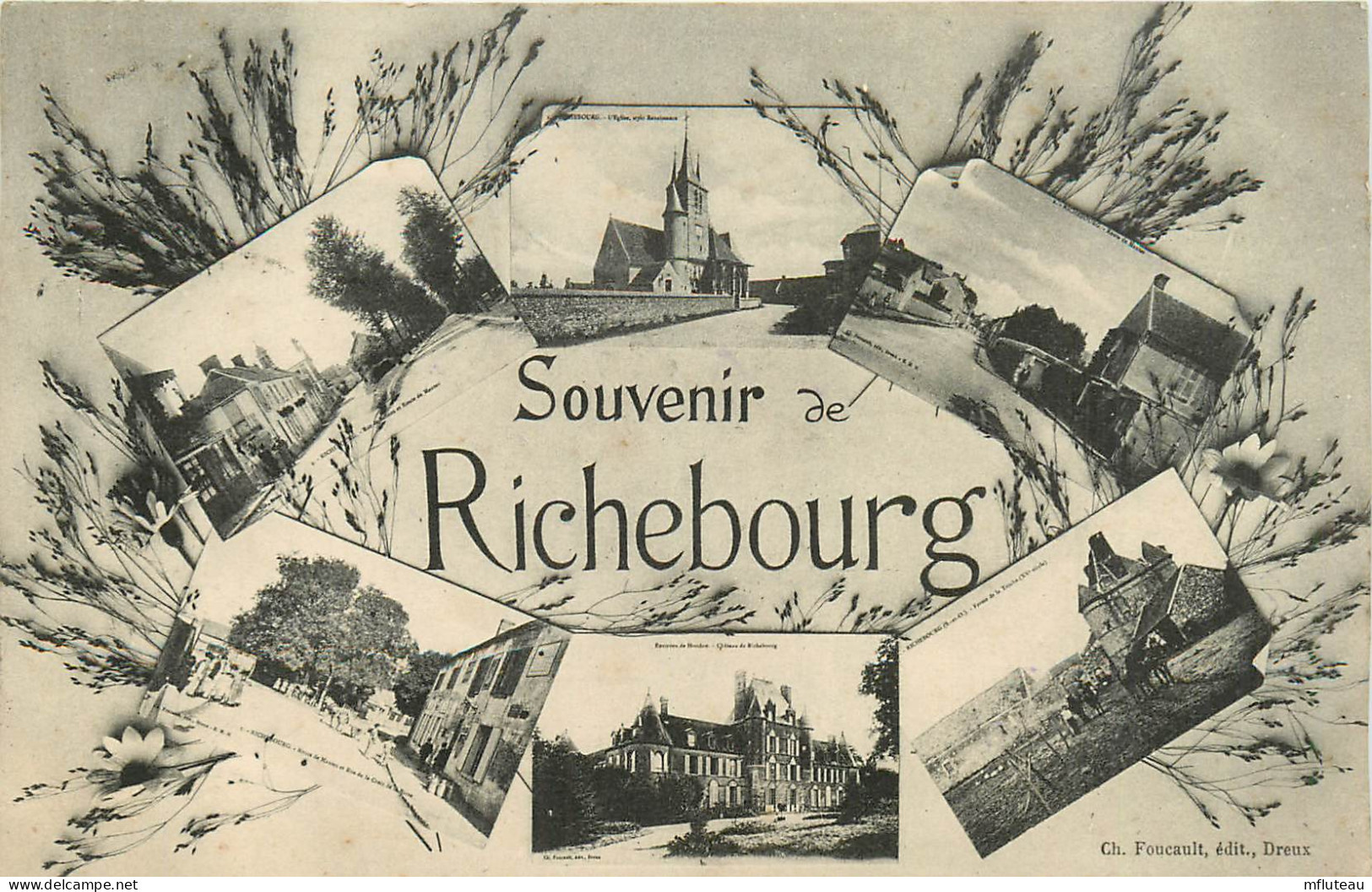 78* RICHEBOURG  Souvenir  Multivues     RL13.0064 - Other & Unclassified