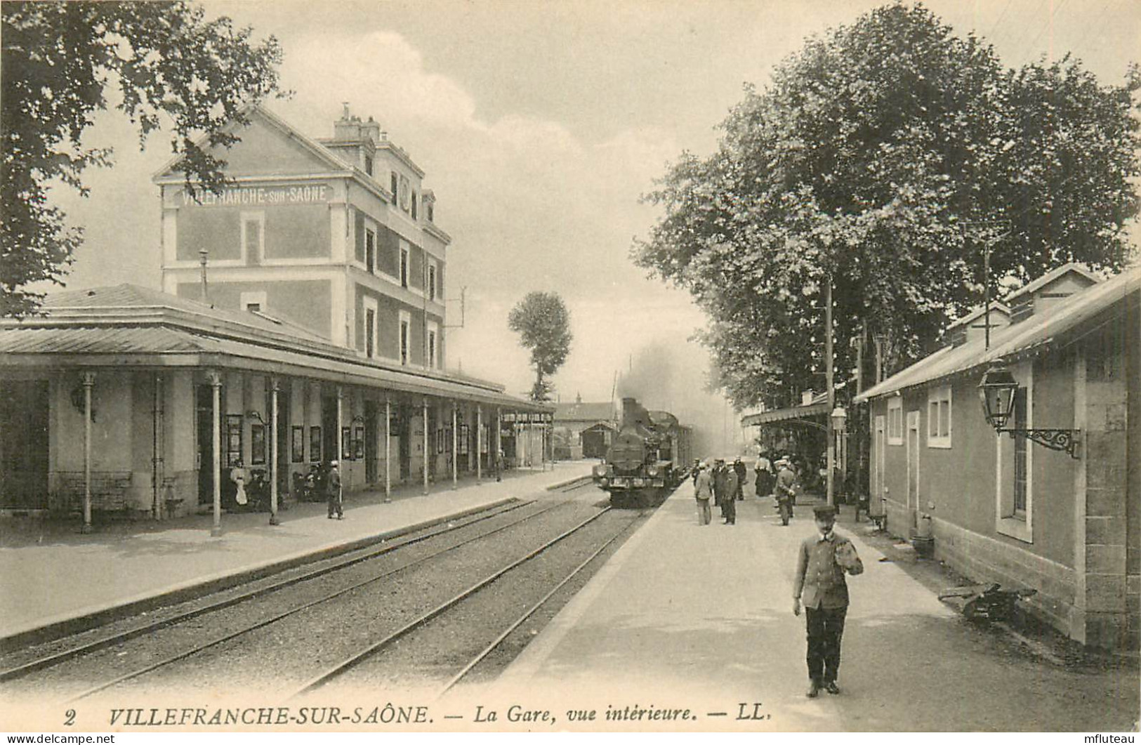 69* VILLEFRANCHE SUR SAONE  Gare Interieur  Train     RL13.0035 - Villefranche-sur-Saone