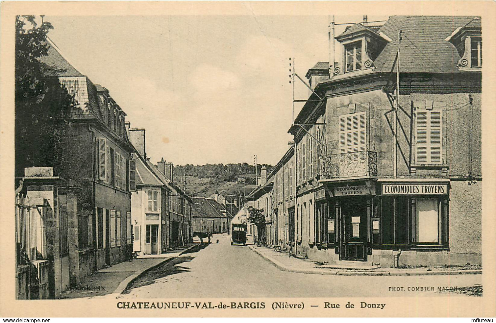 58* CHATEAUNEUF VAL BARGIS  Rue De Donzy     RL13.0015 - Other & Unclassified