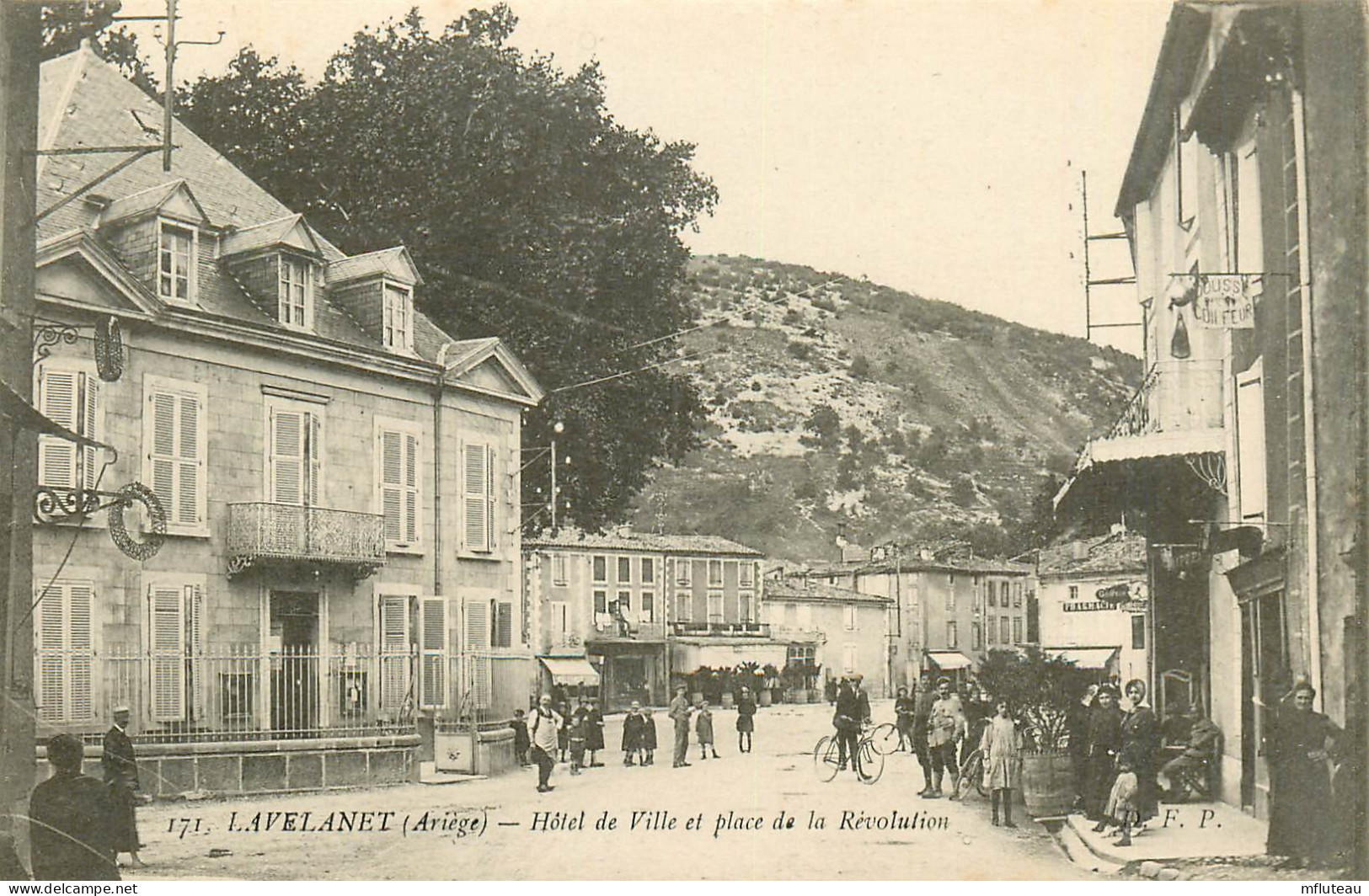 09* LAVELANET Mairie Et Place De La Republique      RL12.1454 - Lavelanet