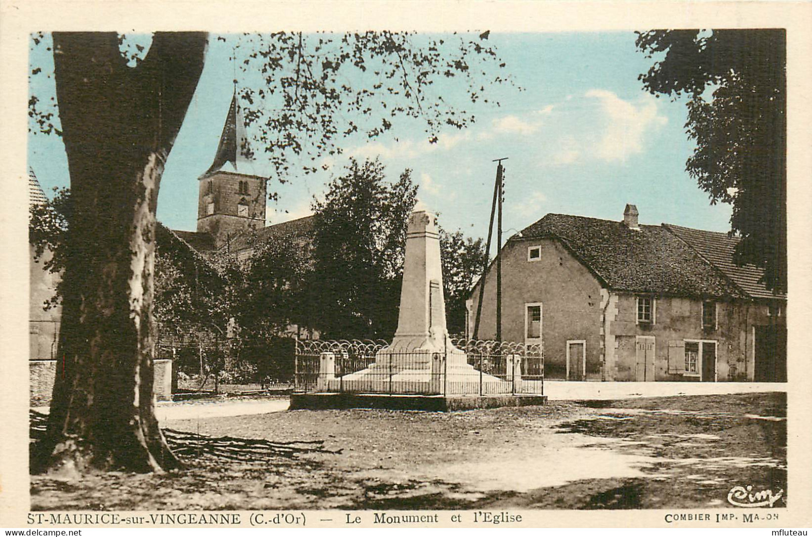 21* ST MAURICE SUR VIGEANNE  Monument Aux Morts  -  Eglise    RL12.1431 - Other & Unclassified
