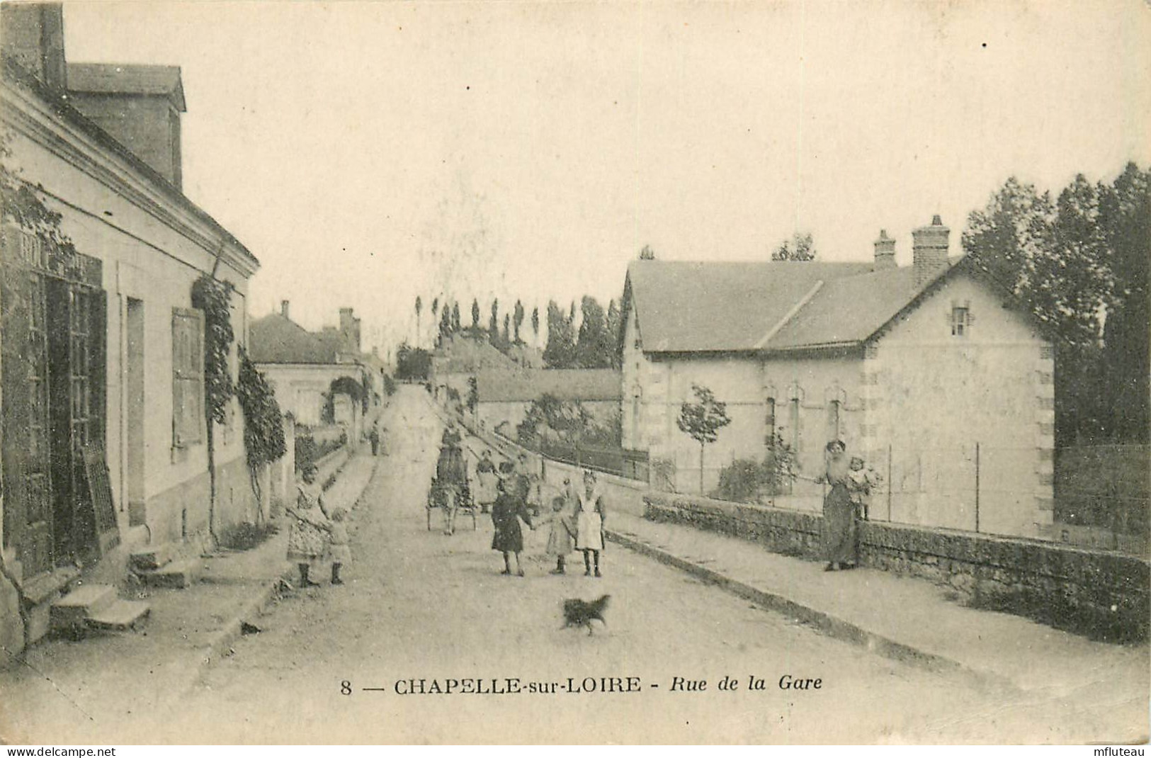37* CHAPELLE S/LOIRE  Rue De La Gare   RL12.1402 - Other & Unclassified