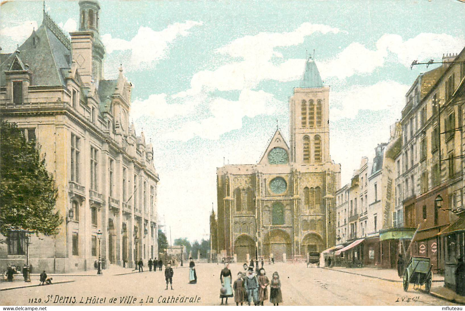93* ST DENIS Mairie  Cathedrale       RL13.1046 - Saint Denis