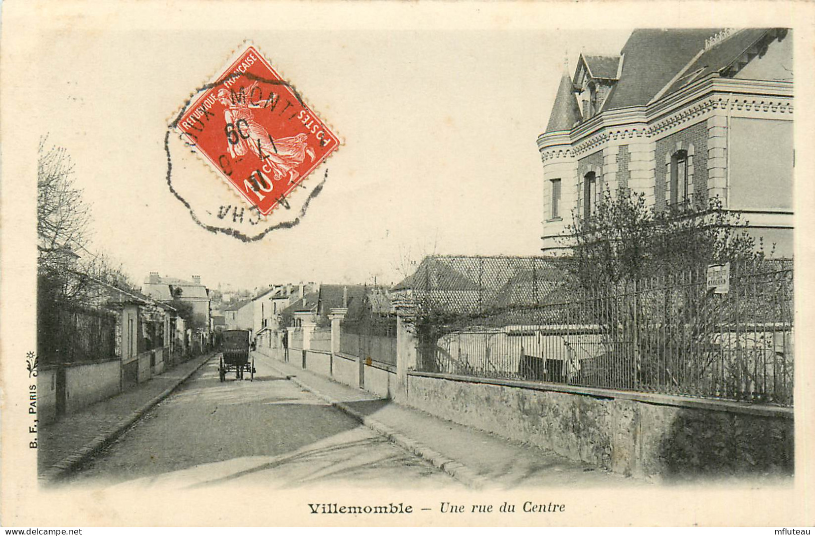 93* VILLEMOMBLE Une Rue Du Centre      RL13.0996 - Villemomble