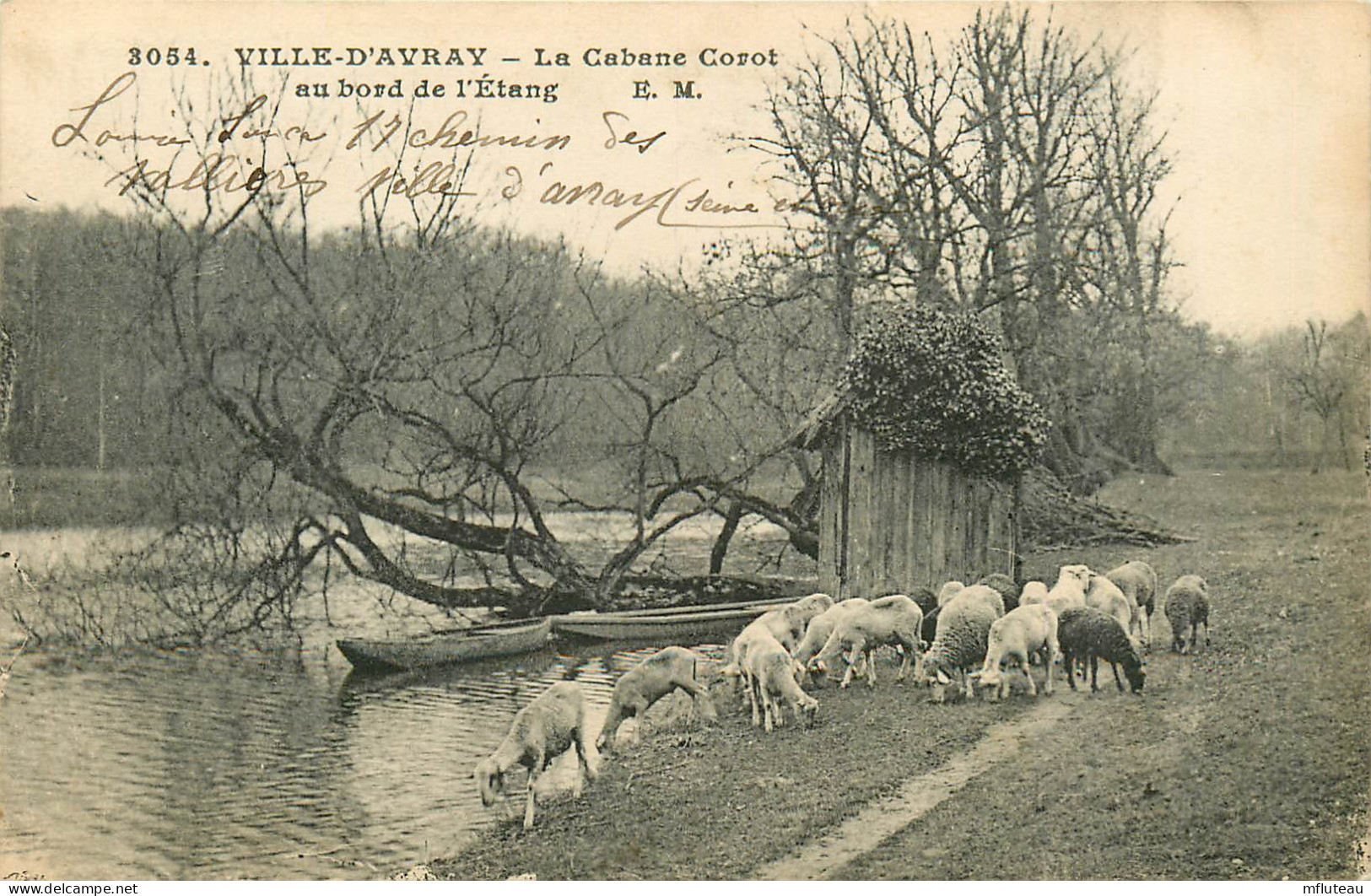 92* VILLE D AVRAY  La Cabane Corot  - Moutons      RL13.0966 - Ville D'Avray