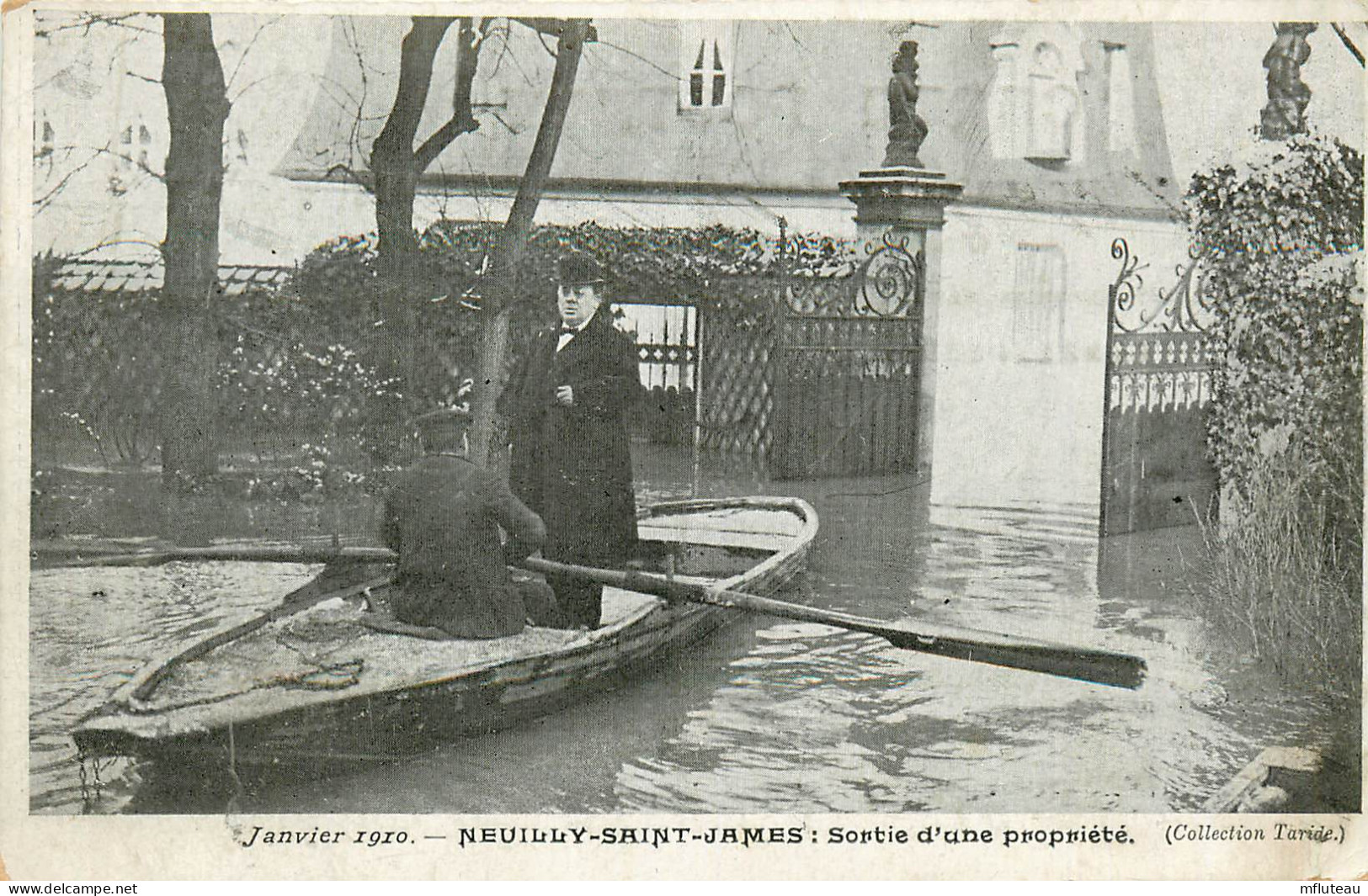 92* NEUILLY ST JAMES Crue 1910     RL13.0970 - Neuilly Sur Seine