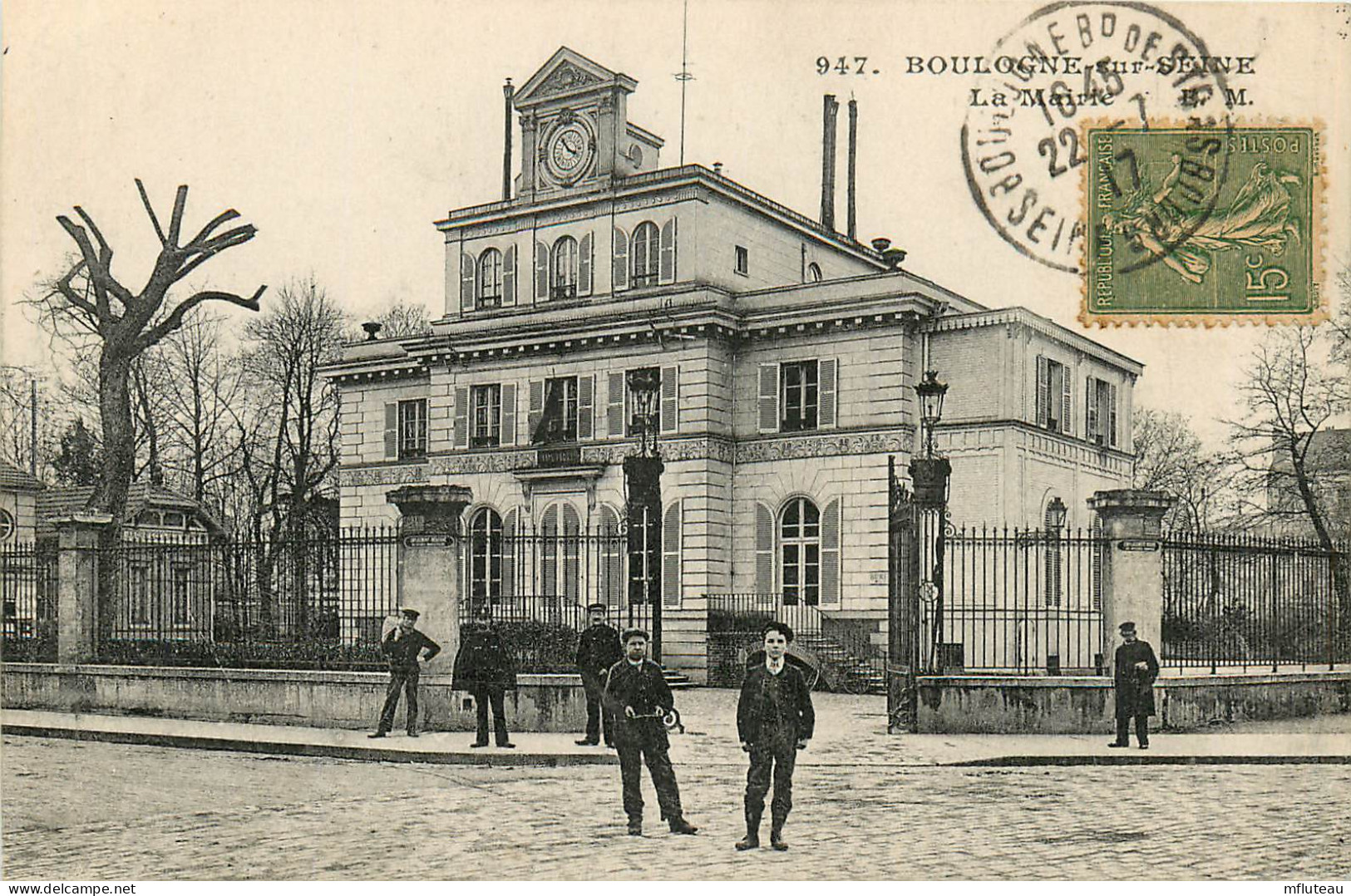 92* BOULOGNE S/SEINE  La Mairie      RL13.0954 - Boulogne Billancourt