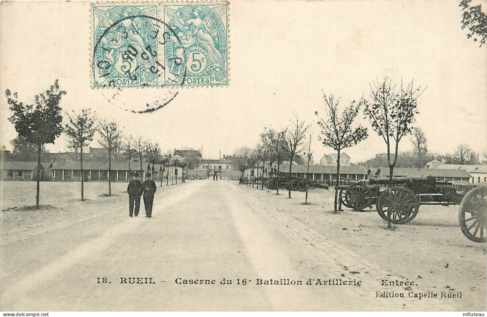 92* RUEIL Caserne Du 16e Bataillon Artillerie      RL13.0929 - Barracks