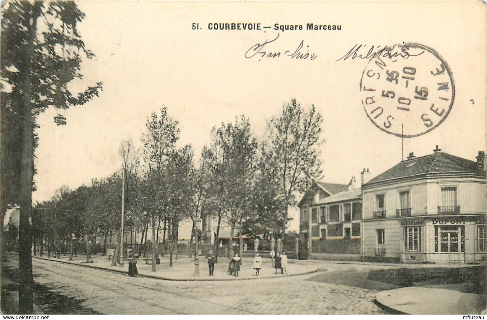 92* COURBEVOIE Square Marceau      RL13.0931 - Courbevoie