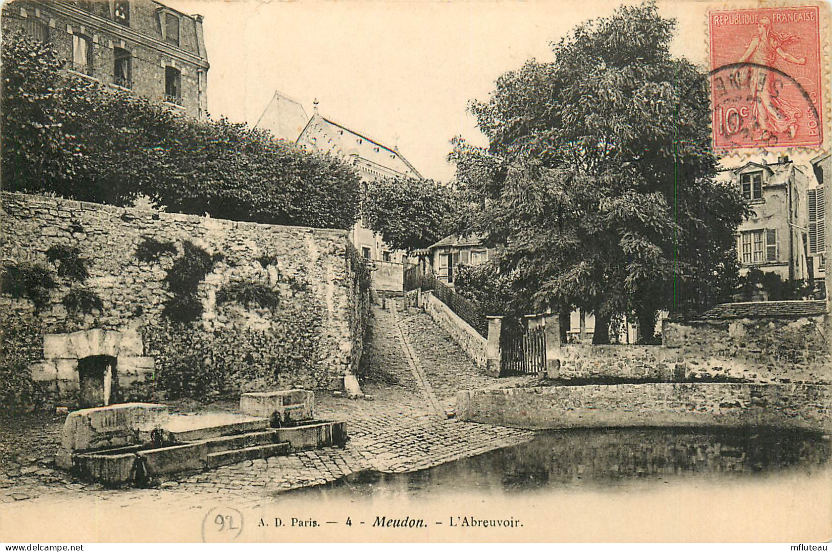 92* MEUDON  L Abreuvoir      RL13.0923 - Meudon