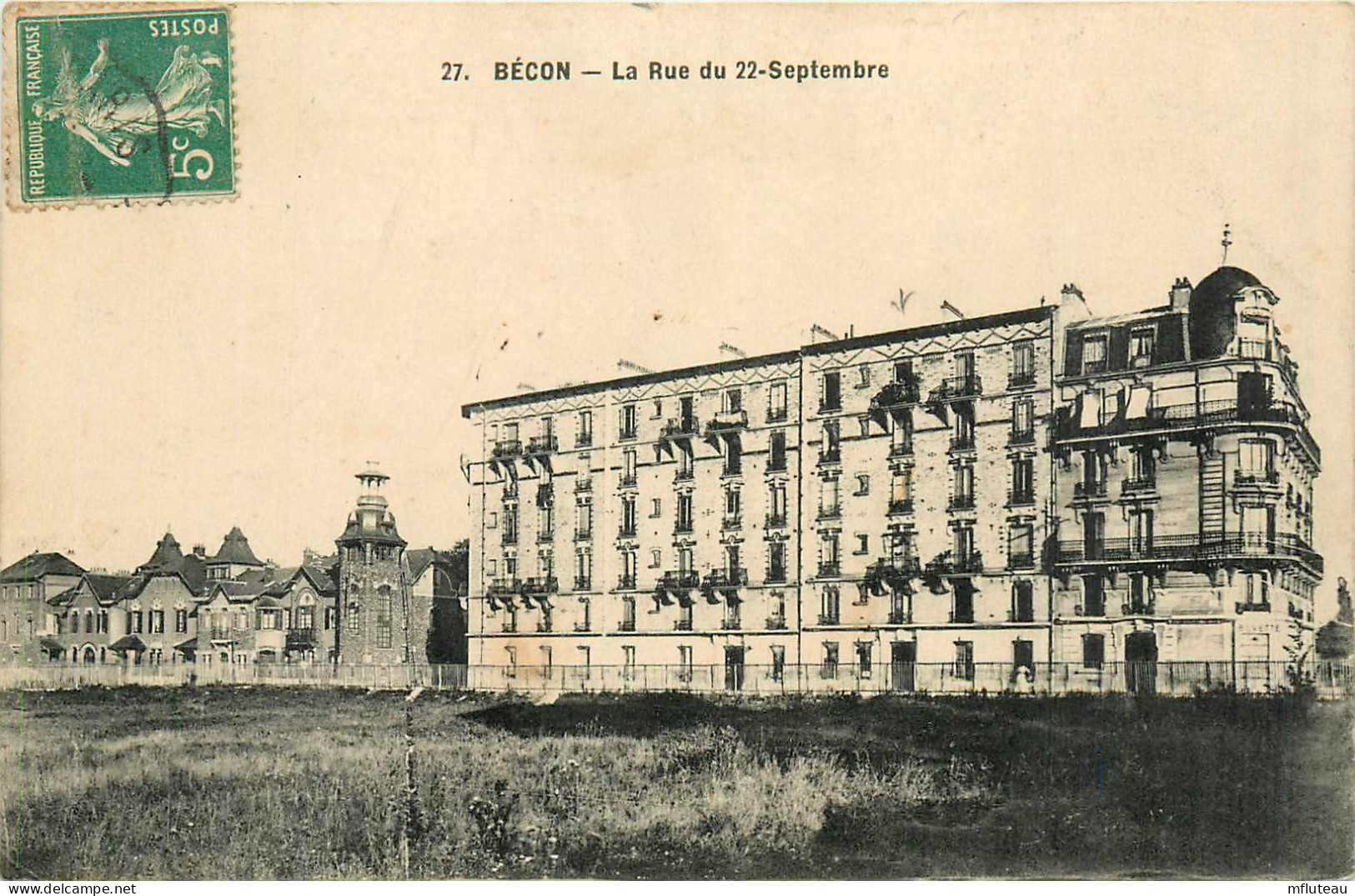 92* BECON Rue Du 22 Septembre      RL13.0895 - Sonstige & Ohne Zuordnung