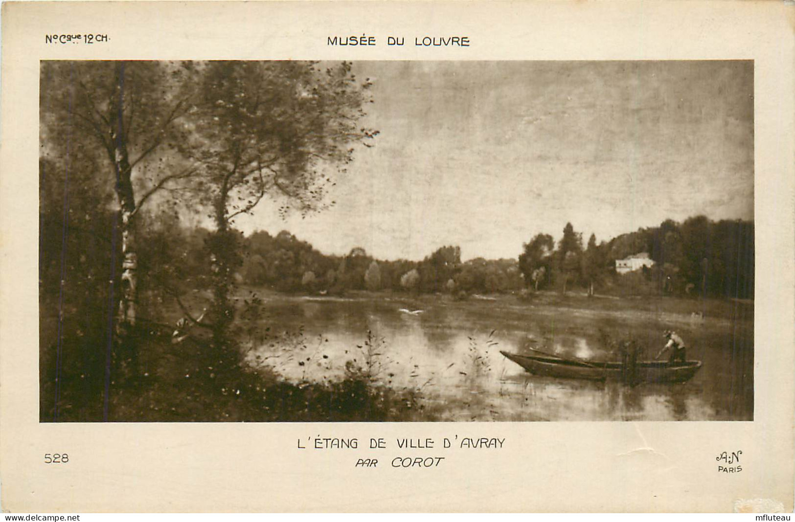 92* VILLE D AVRAY   L Etang  (copie uvre De COROT)      RL13.0888 - Ville D'Avray