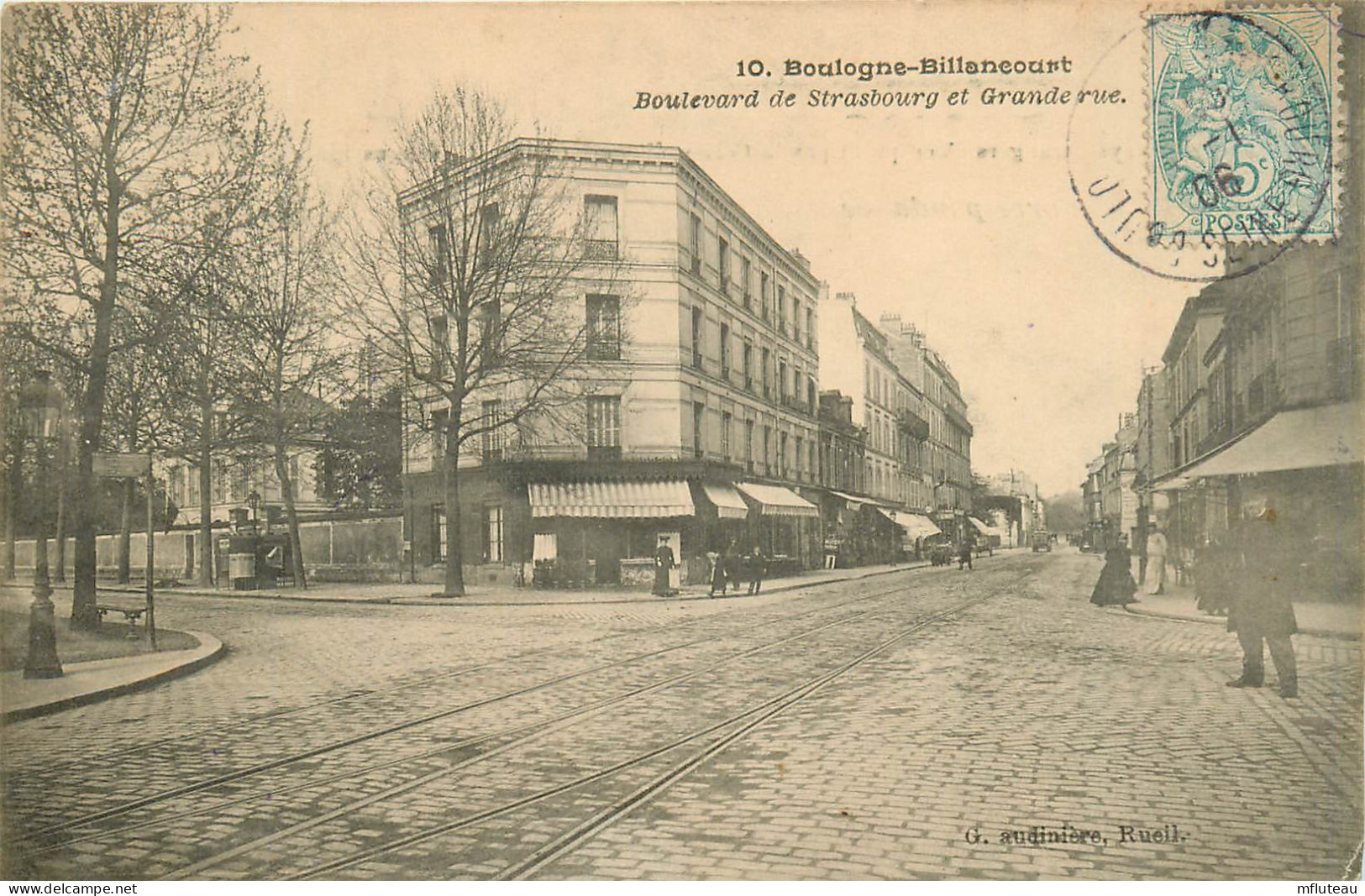 92* BOULOGNE BILLANCOURT  Bd De Strasbourg Et Grande Rue      RL13.0869 - Boulogne Billancourt
