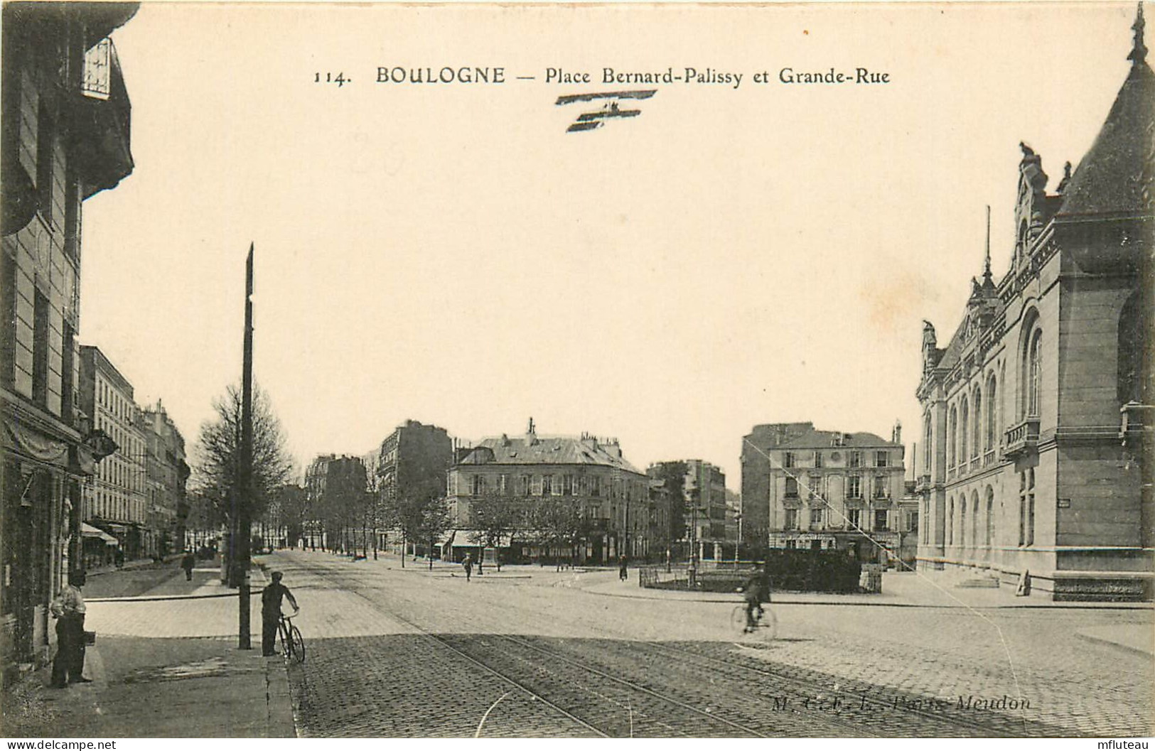 92* BOULOGNE Place Bernard Palissy     RL13.0871 - Boulogne Billancourt