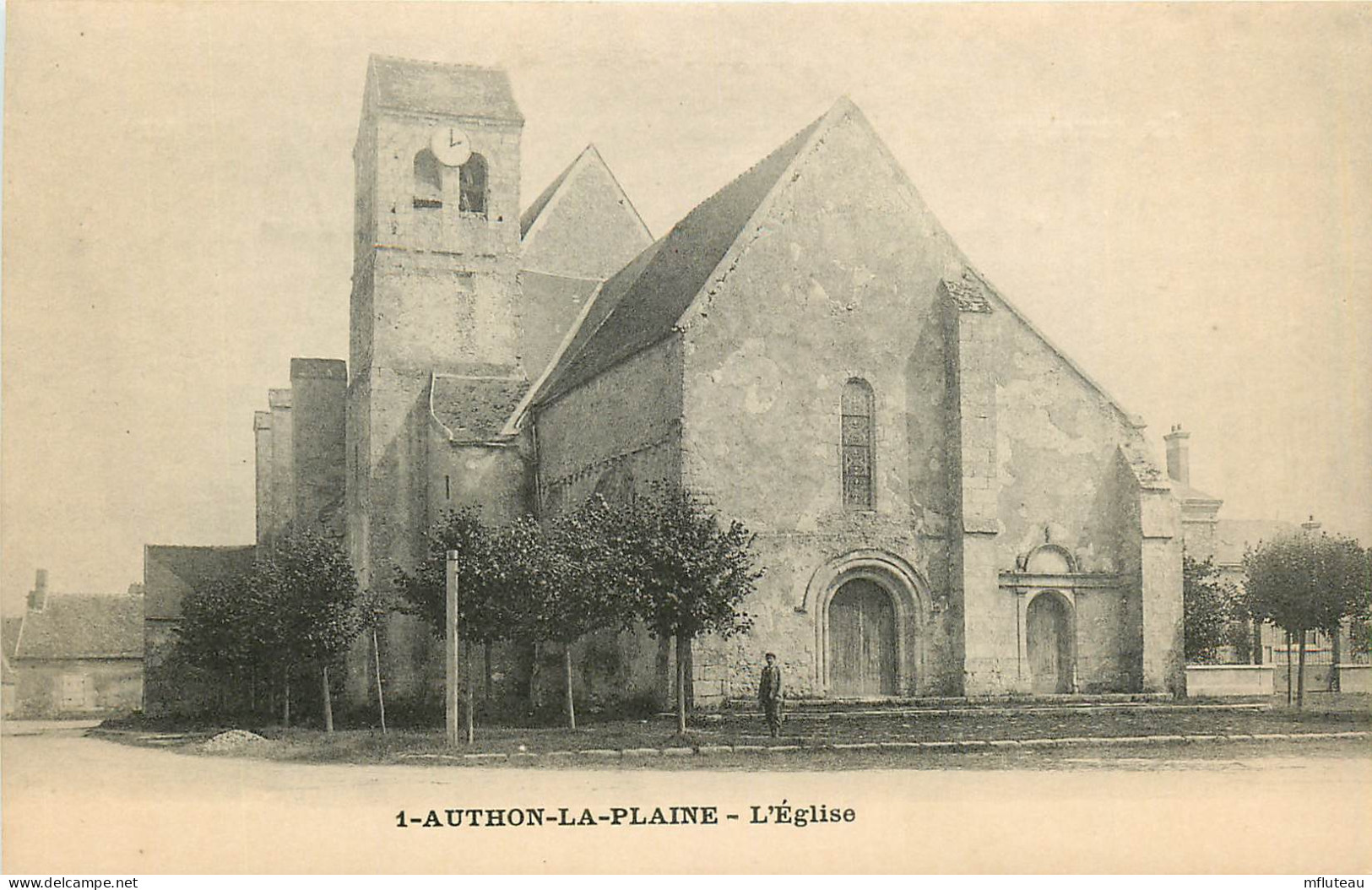 91* AUTHON LA PLAINE  Eglise     RL13.0848 - Otros & Sin Clasificación