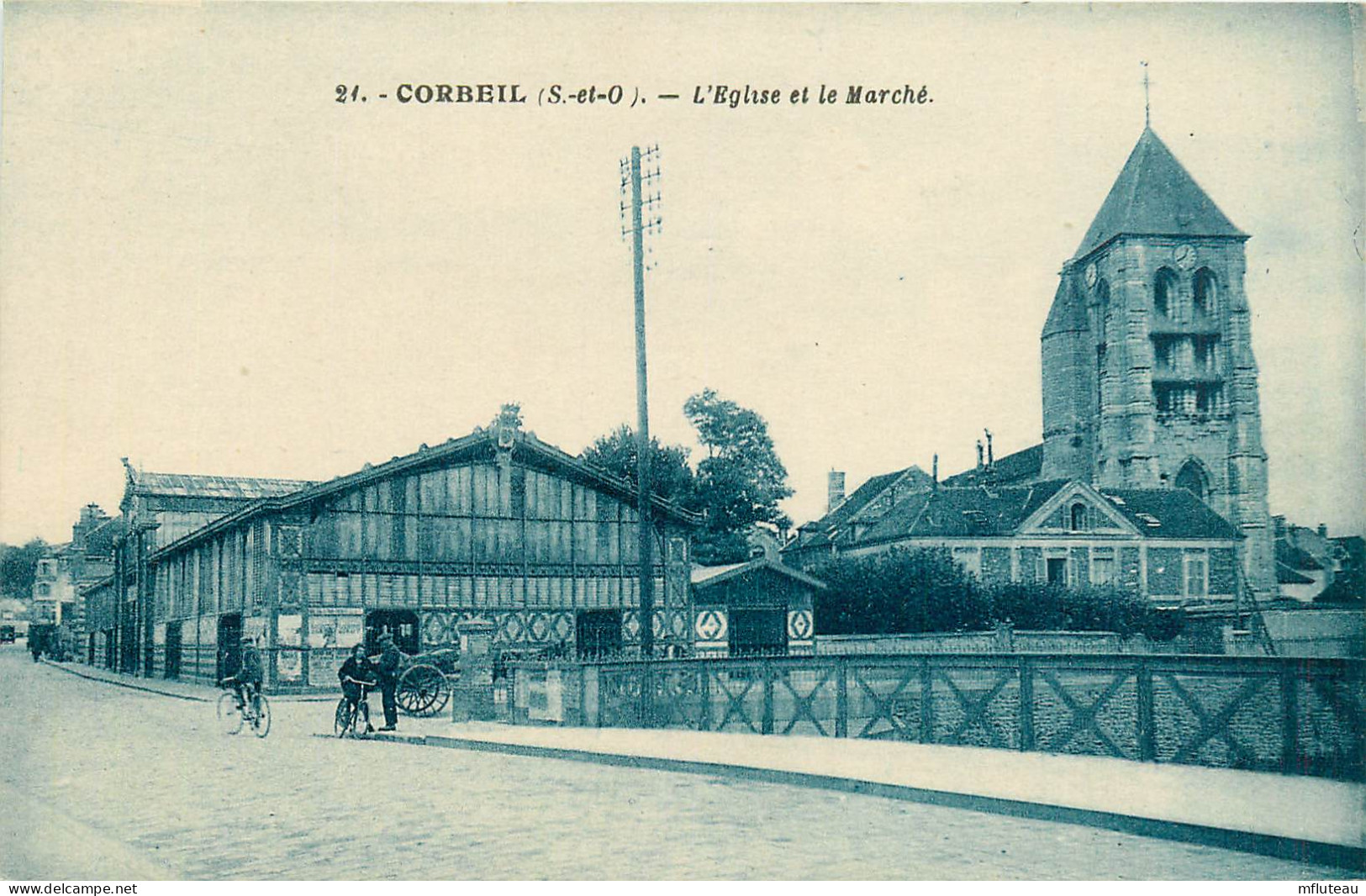 91* CORBEIL Eglise Et Marche      RL13.0839 - Corbeil Essonnes