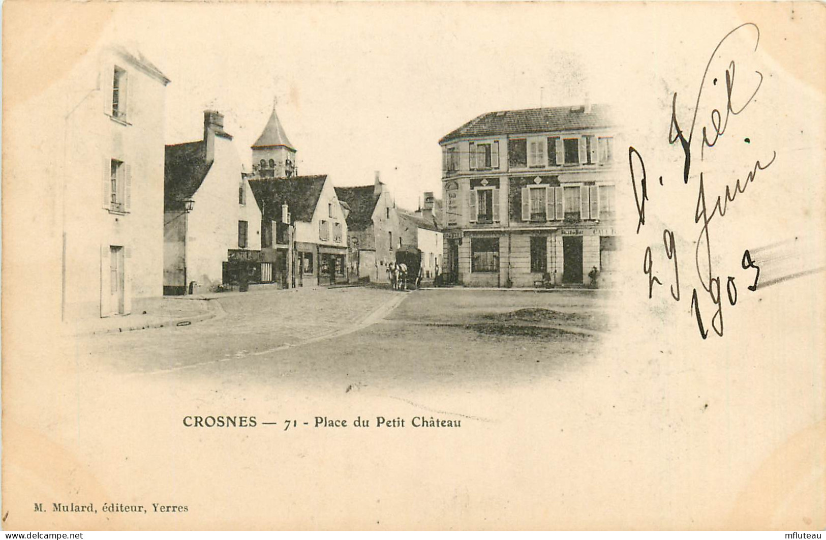 91* CROSNES Place Du Petit Chateau      RL13.0825 - Crosnes (Crosne)