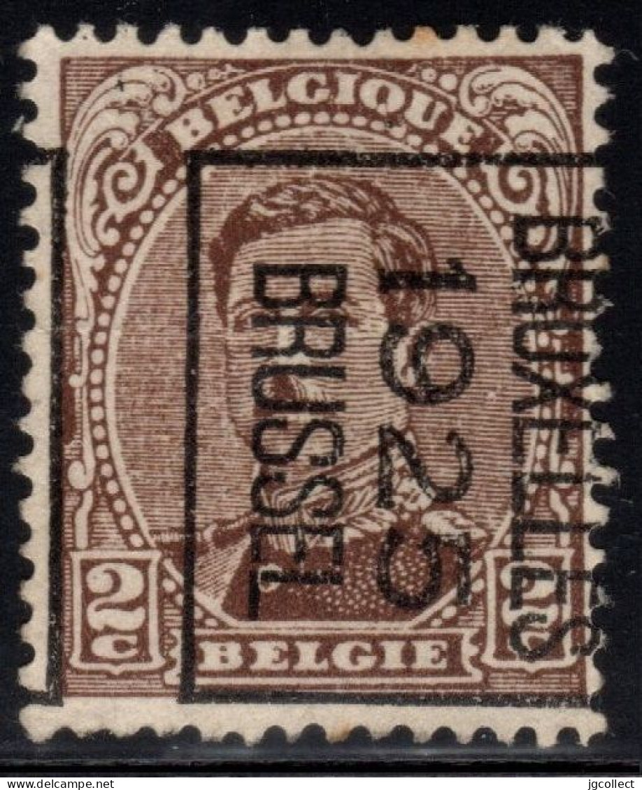 Typo 109-II B (BRUXELLES 1925 BRUSSEL) - O/used - Typos 1922-26 (Albert I)