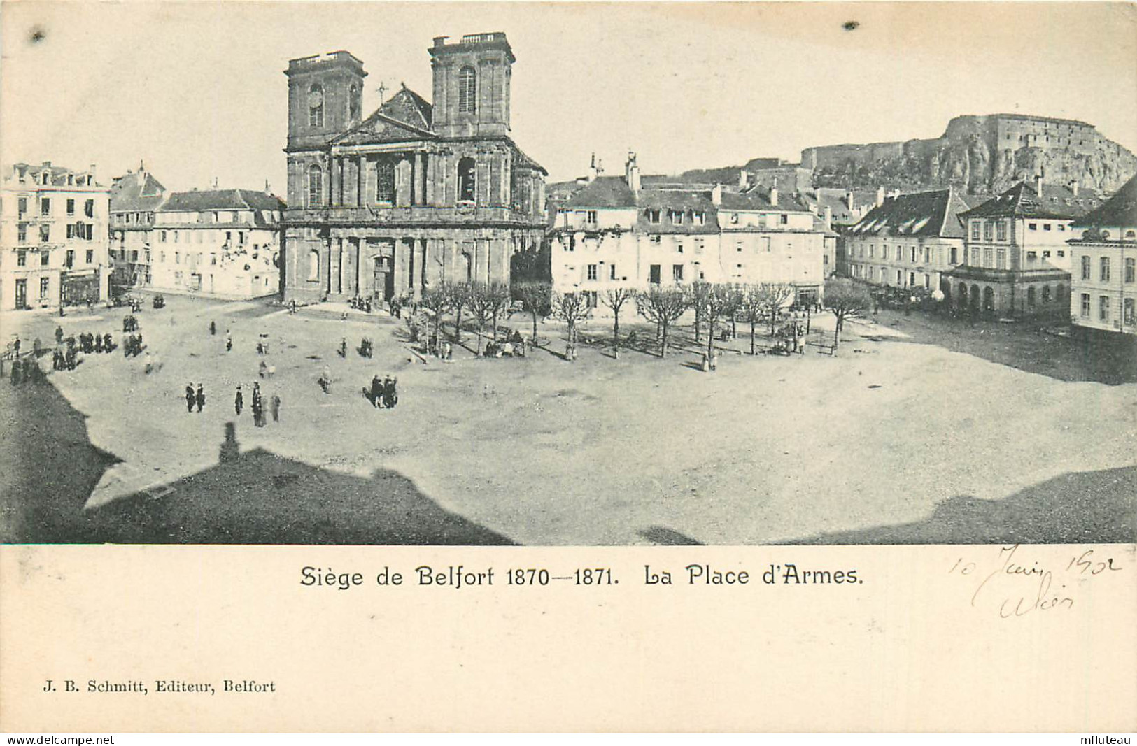 90* BELFORT   Siege 1870/71  La Place D Armes  RL13.0779 - Belfort - Ville