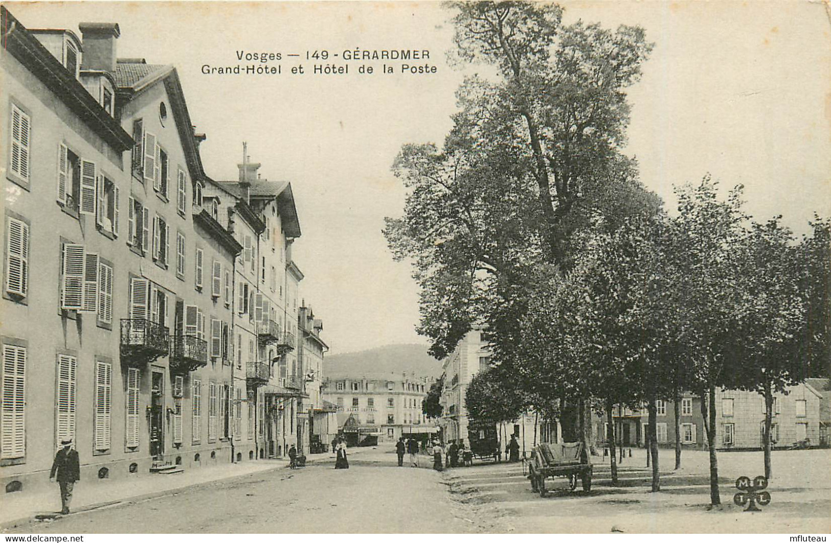 88* GERARDMER      Grand Hotel Et Hotel De La Poste   RL13.0633 - Gerardmer
