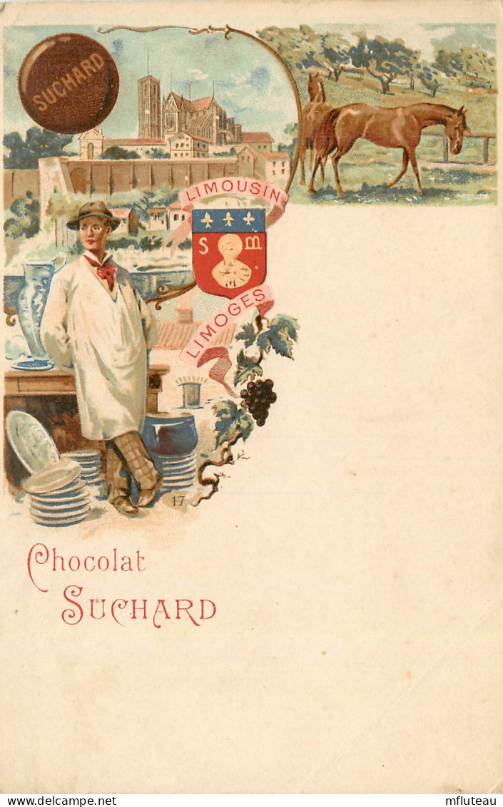 87* LIMOGES  Pub Chocolat « suchard »    RL13.0621 - Limoges