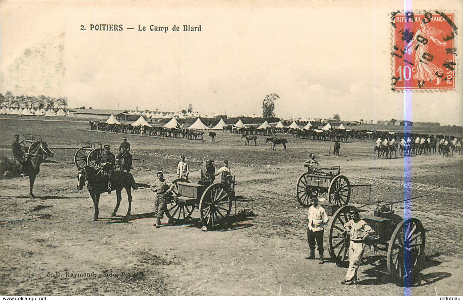 86* POITIERS  Camp De Biard      RL13.0592 - Barracks