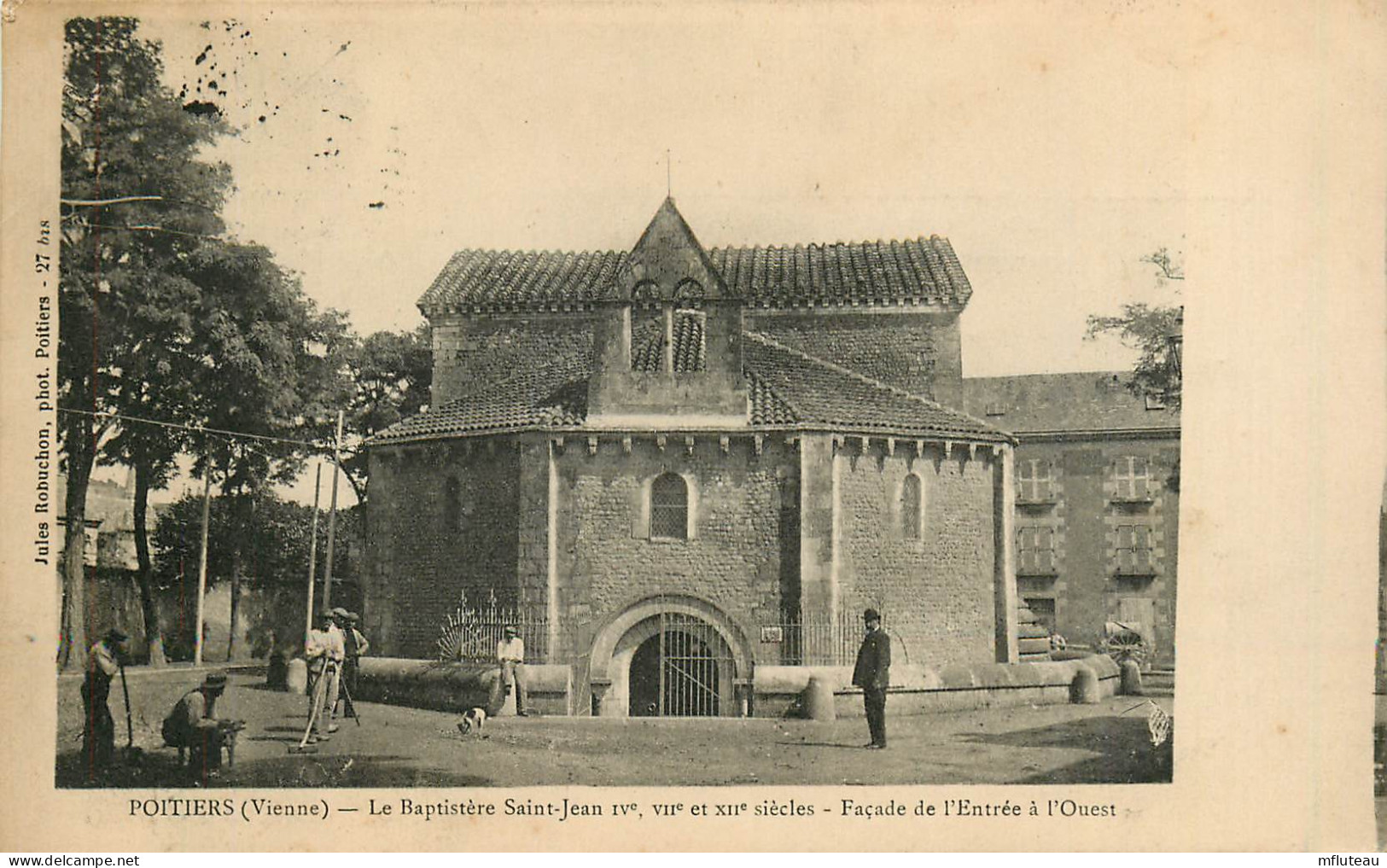 86* POITIERS  Le Baptistere St Jean      RL13.0579 - Poitiers