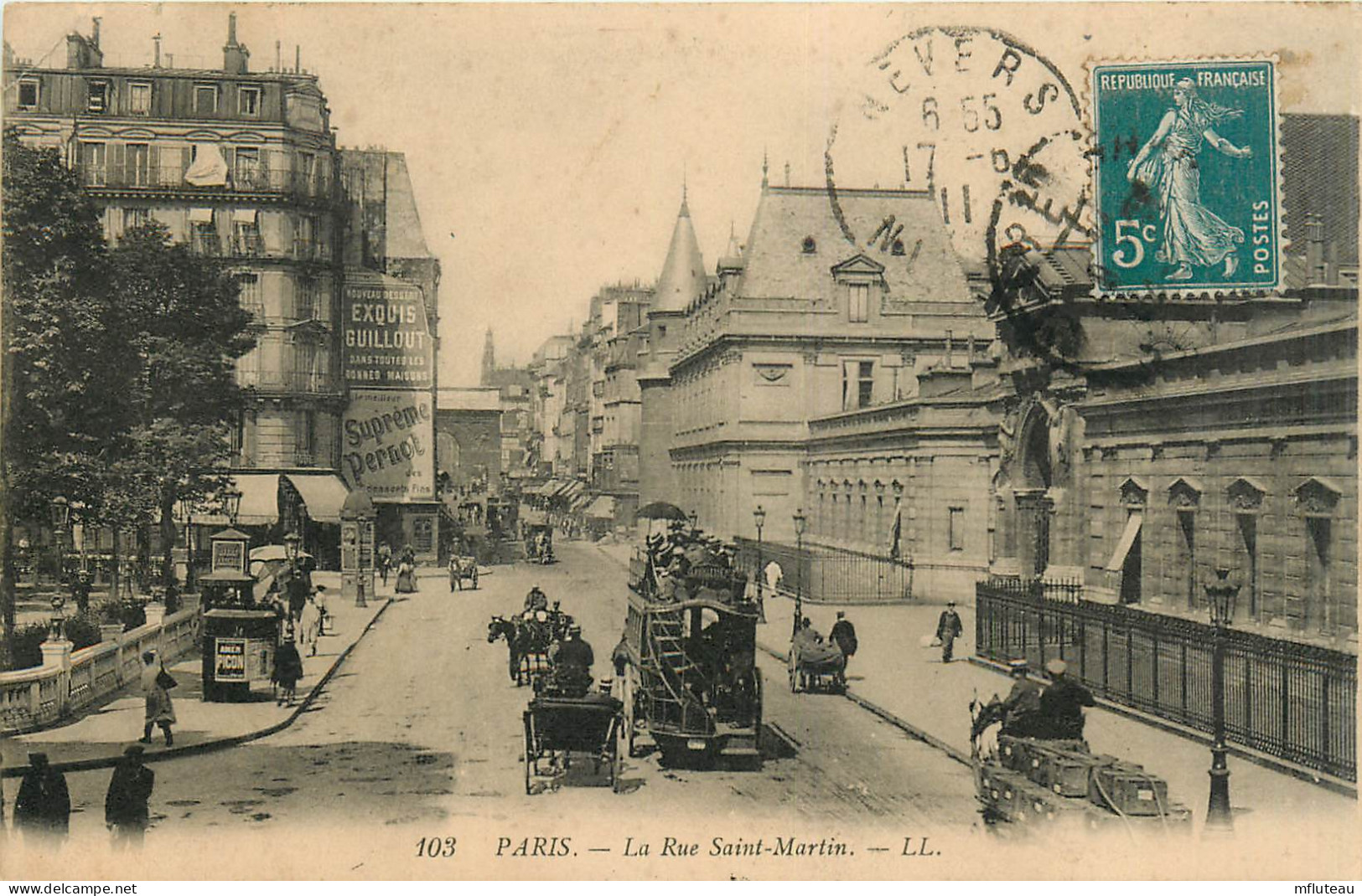 75* PARIS (3)  Rue St Martin    RL27,0177 - District 03