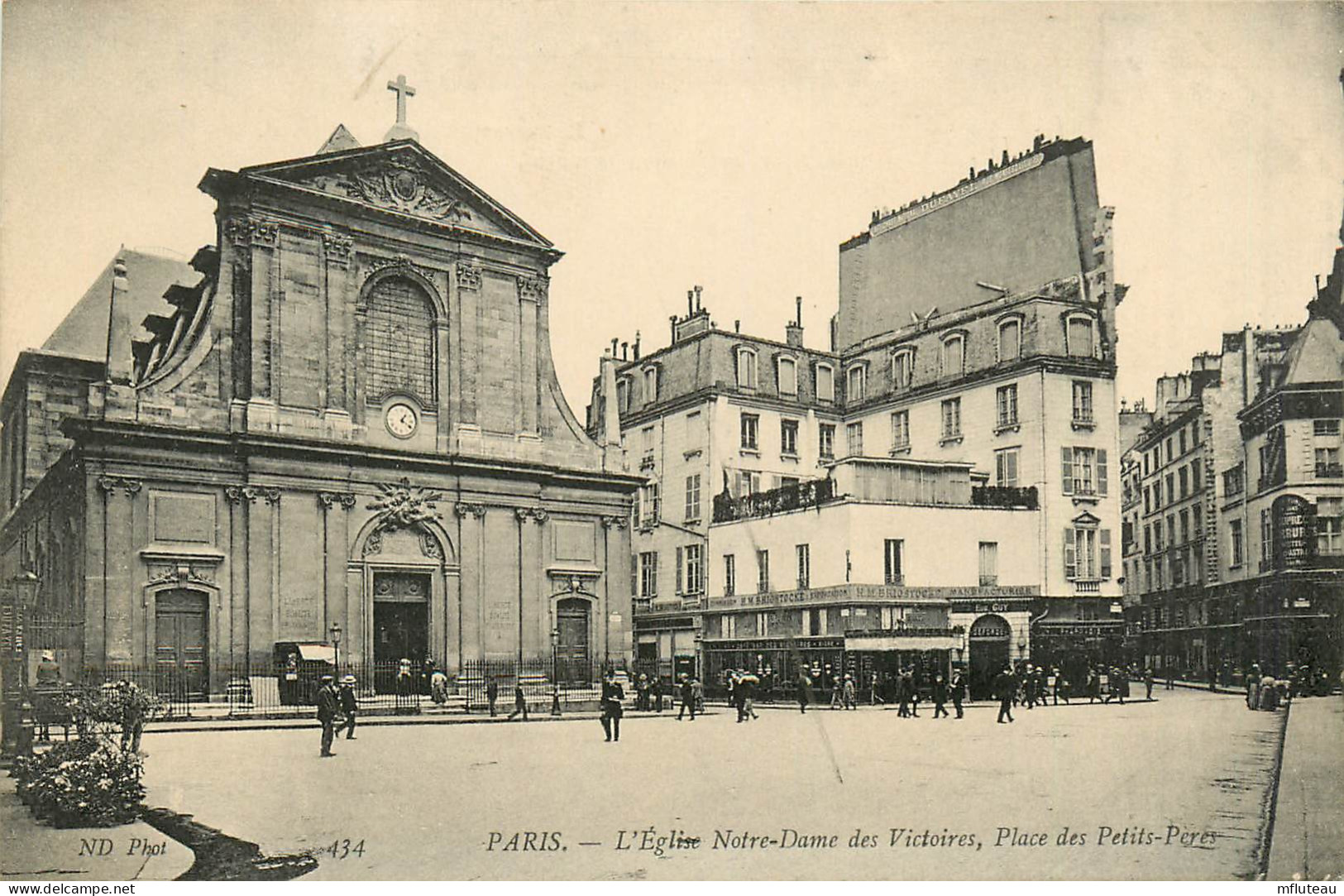 75* PARIS (2)   Eglise Notre Dame Des Victoires  Place Petits Peres   RL27,0146 - Arrondissement: 02