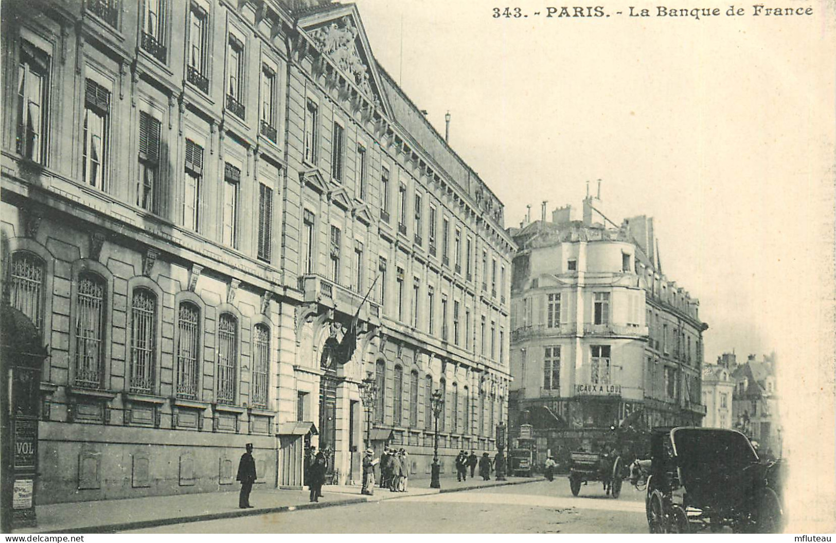 75* PARIS (2)    La Banque De France    RL27,0141 - Paris (02)