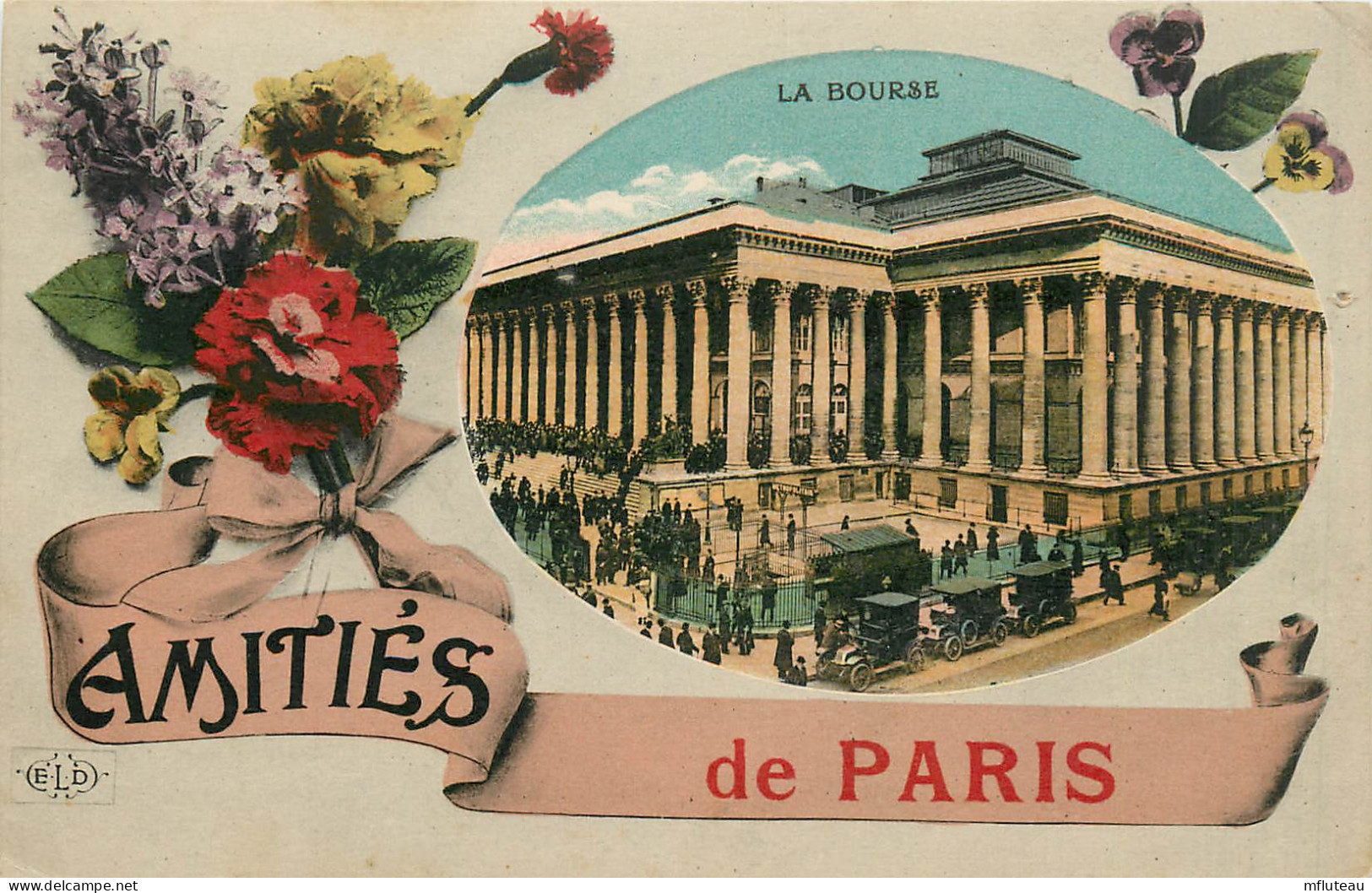 75* PARIS (2)  Amities De Paris  La Bourse »    RL27,0126 - Arrondissement: 02