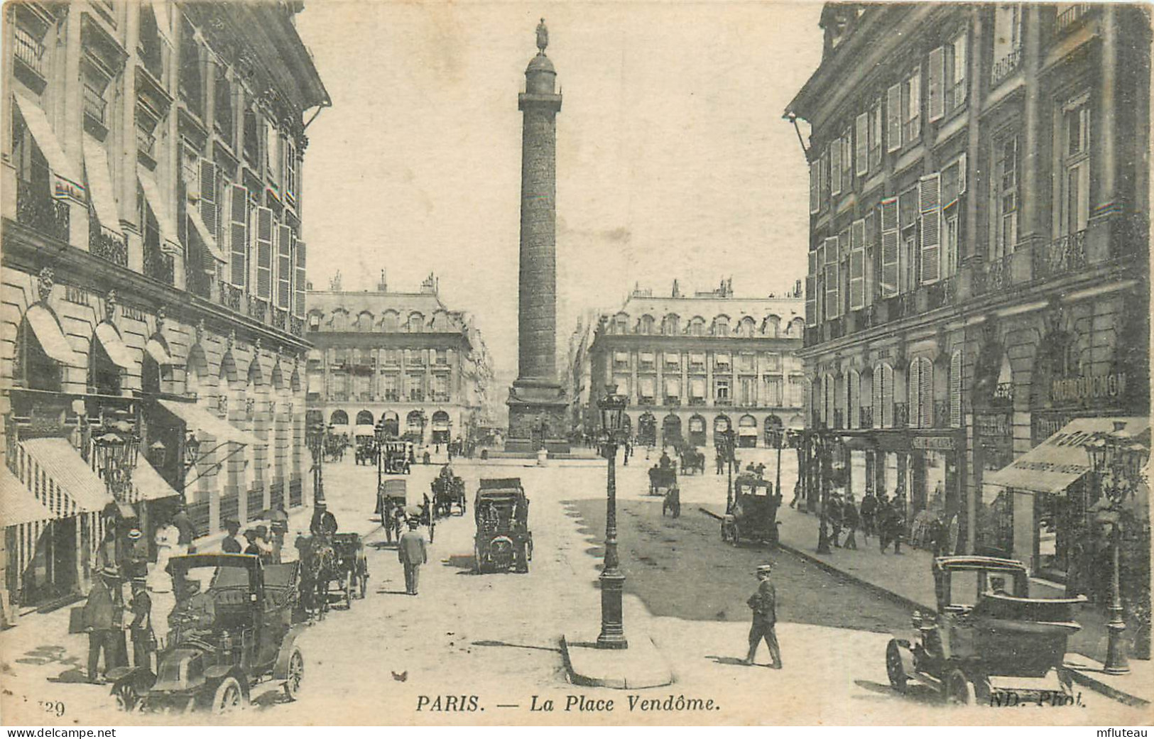 75* PARIS (1)   Place Vendome    RL27,0091 - Arrondissement: 01